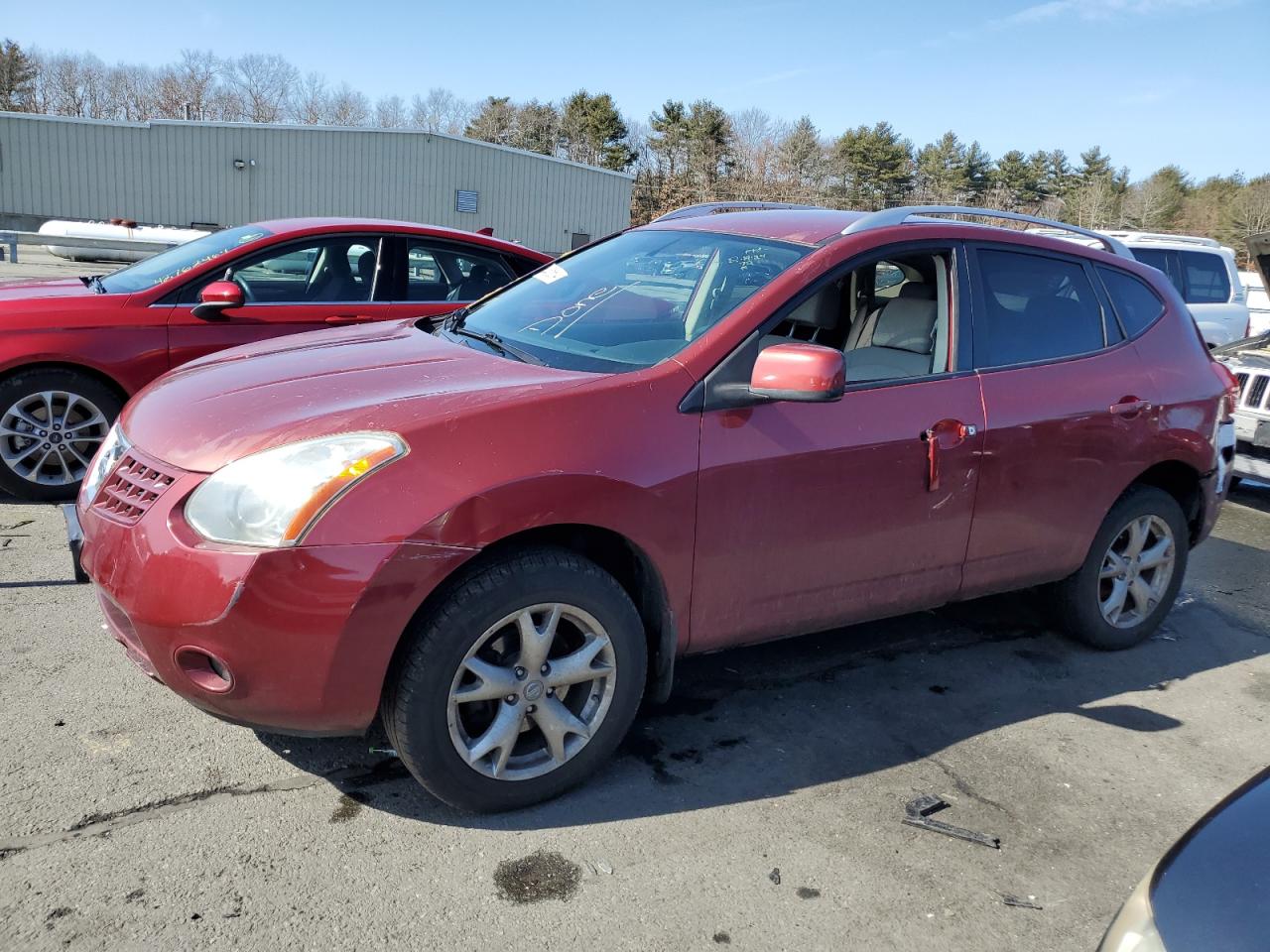 nissan rogue 2008 jn8as58v58w103133