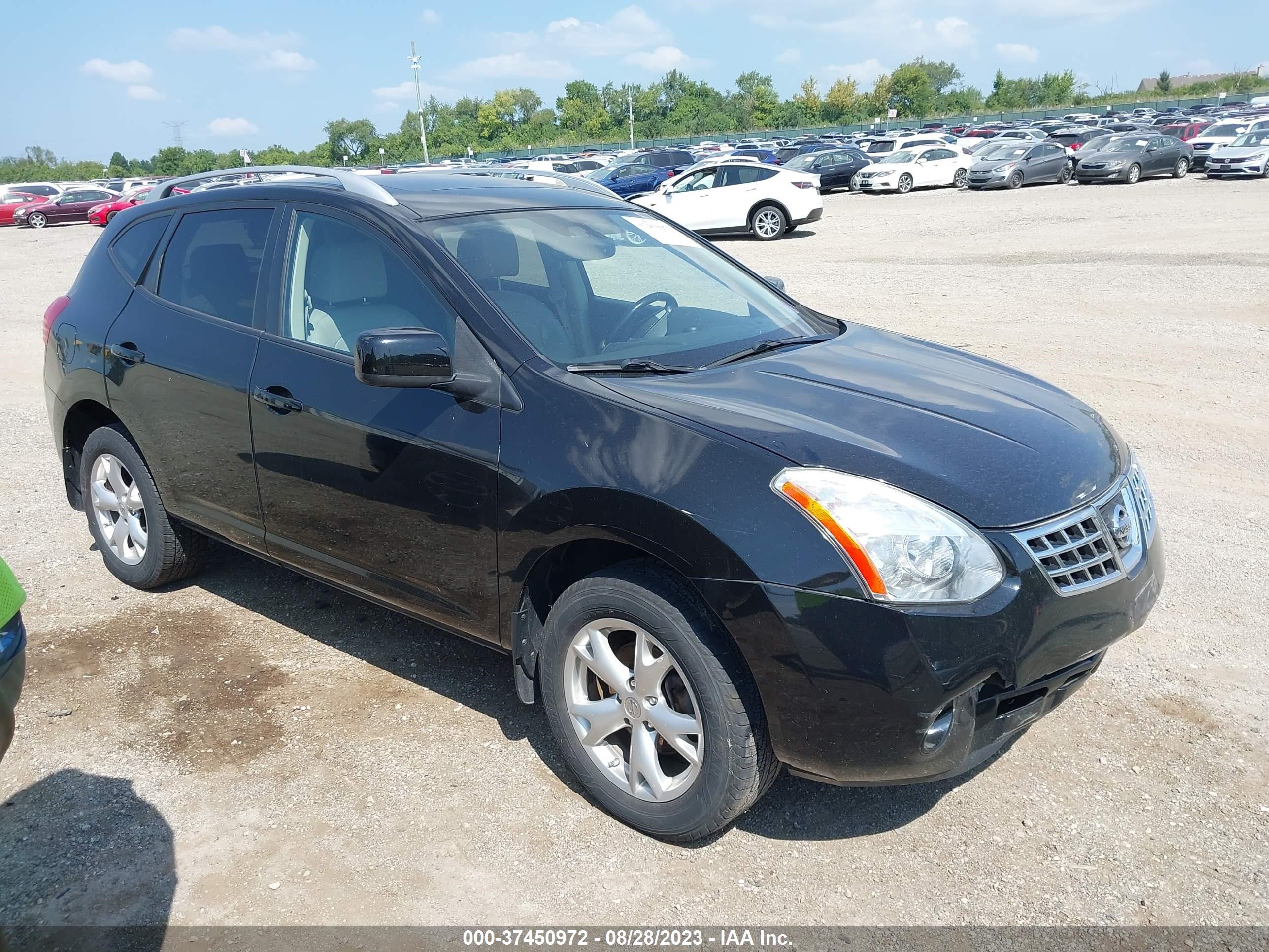 nissan rogue 2009 jn8as58v59w180425