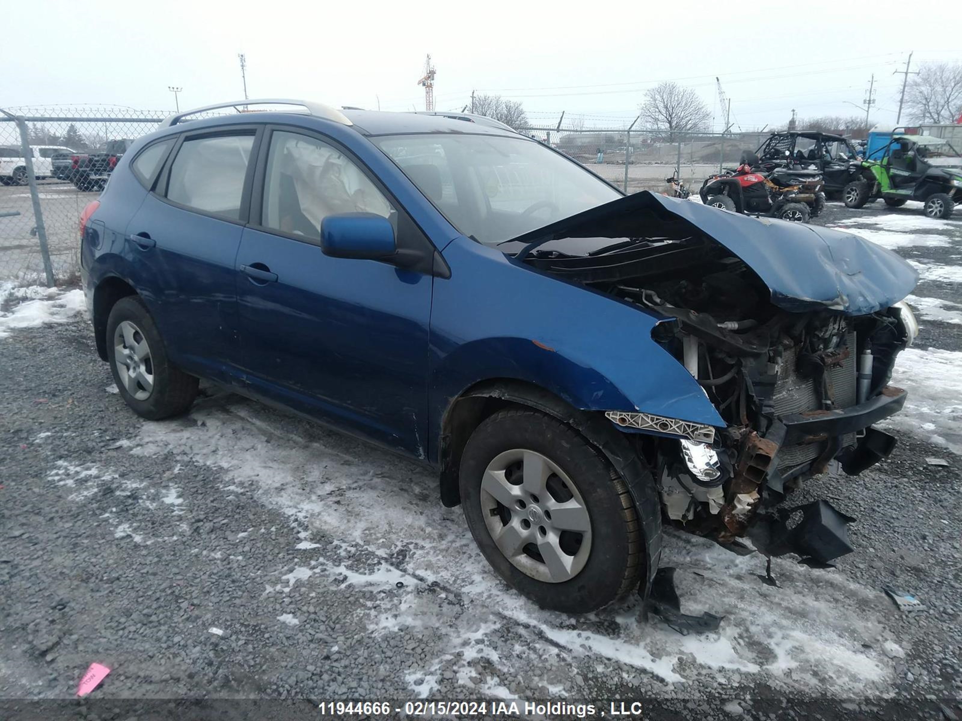 nissan rogue 2008 jn8as58v68w121172