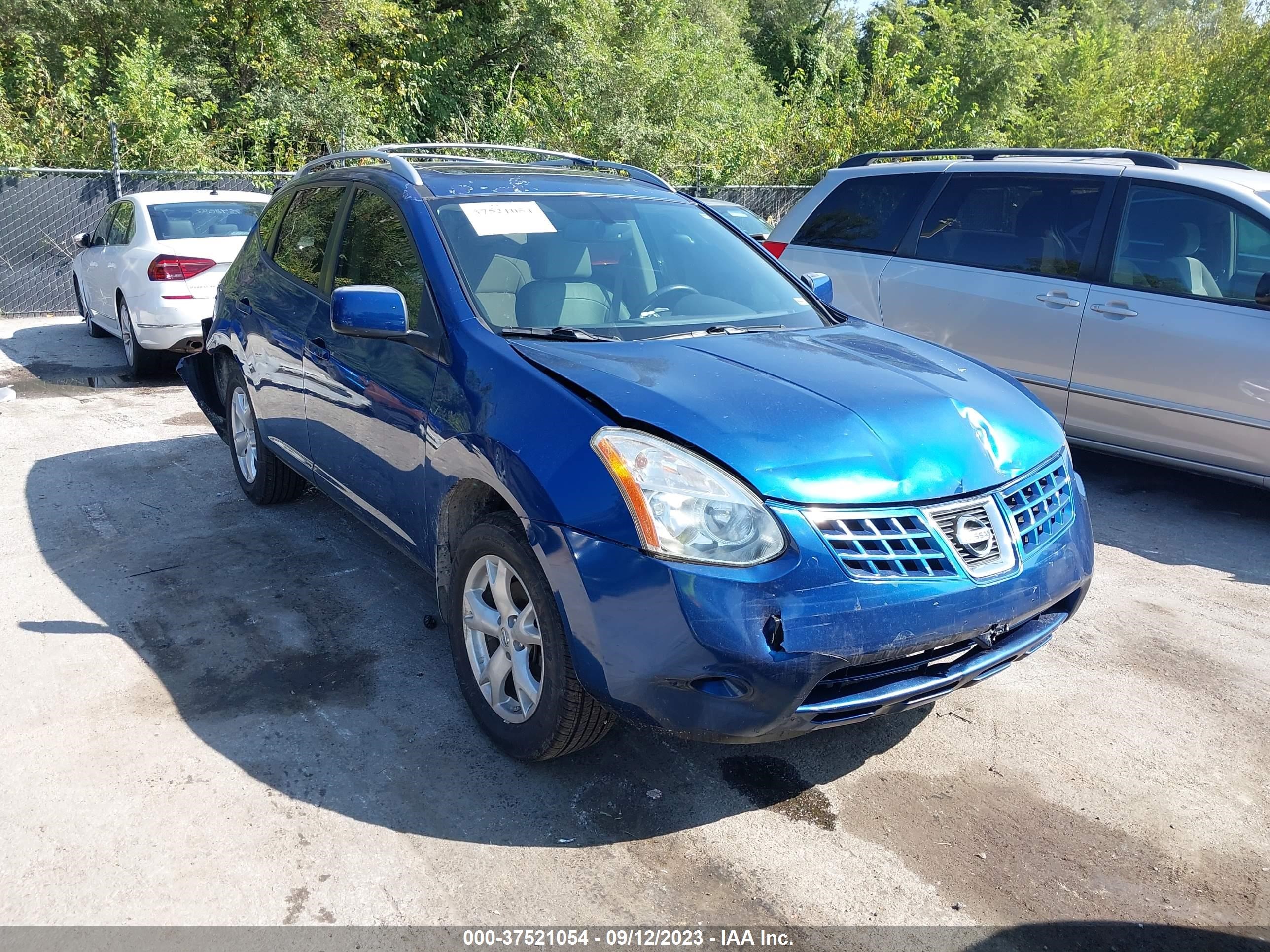 nissan rogue 2008 jn8as58v68w133371