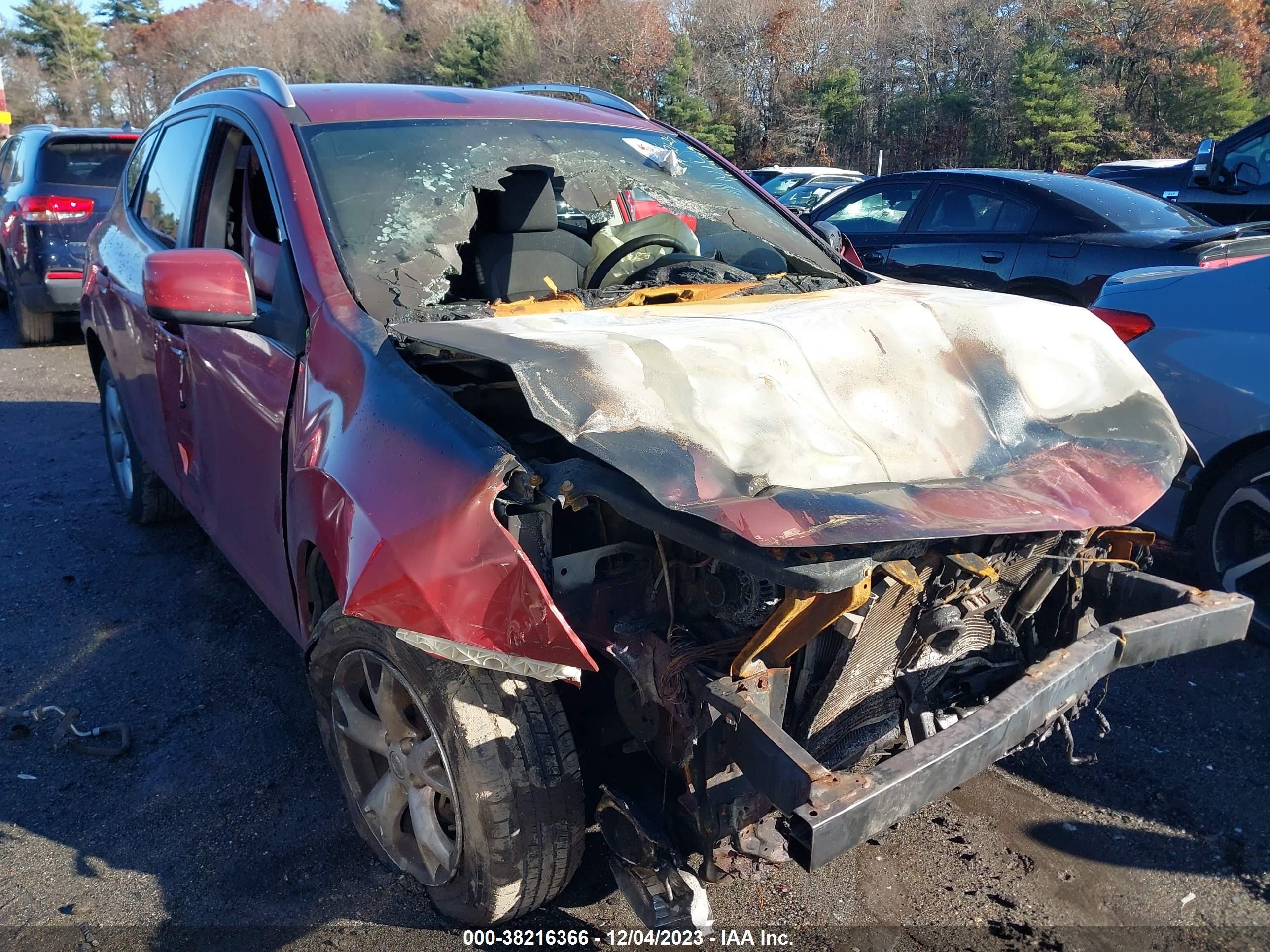 nissan rogue 2008 jn8as58v68w148002