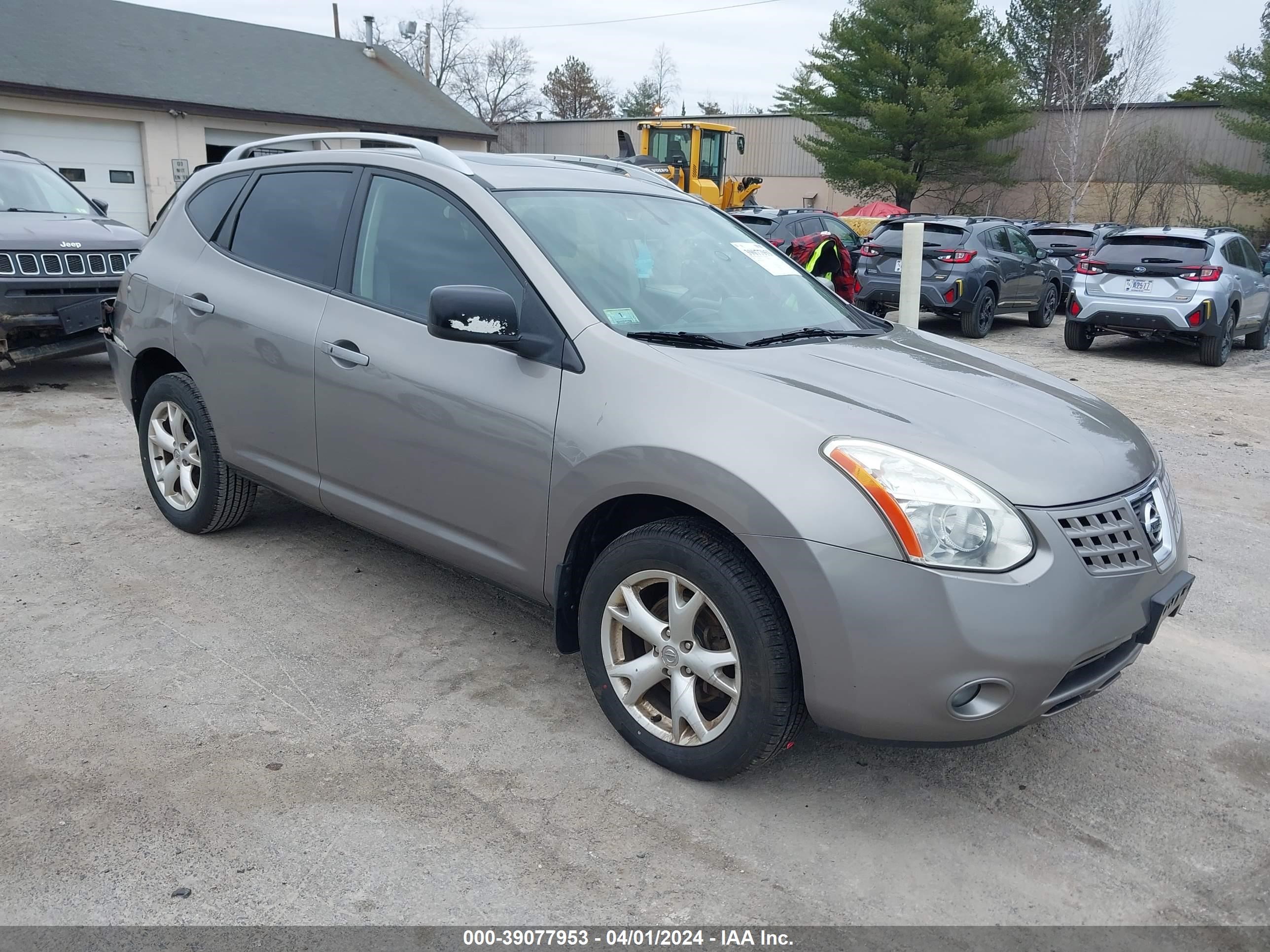 nissan rogue 2009 jn8as58v69w188842