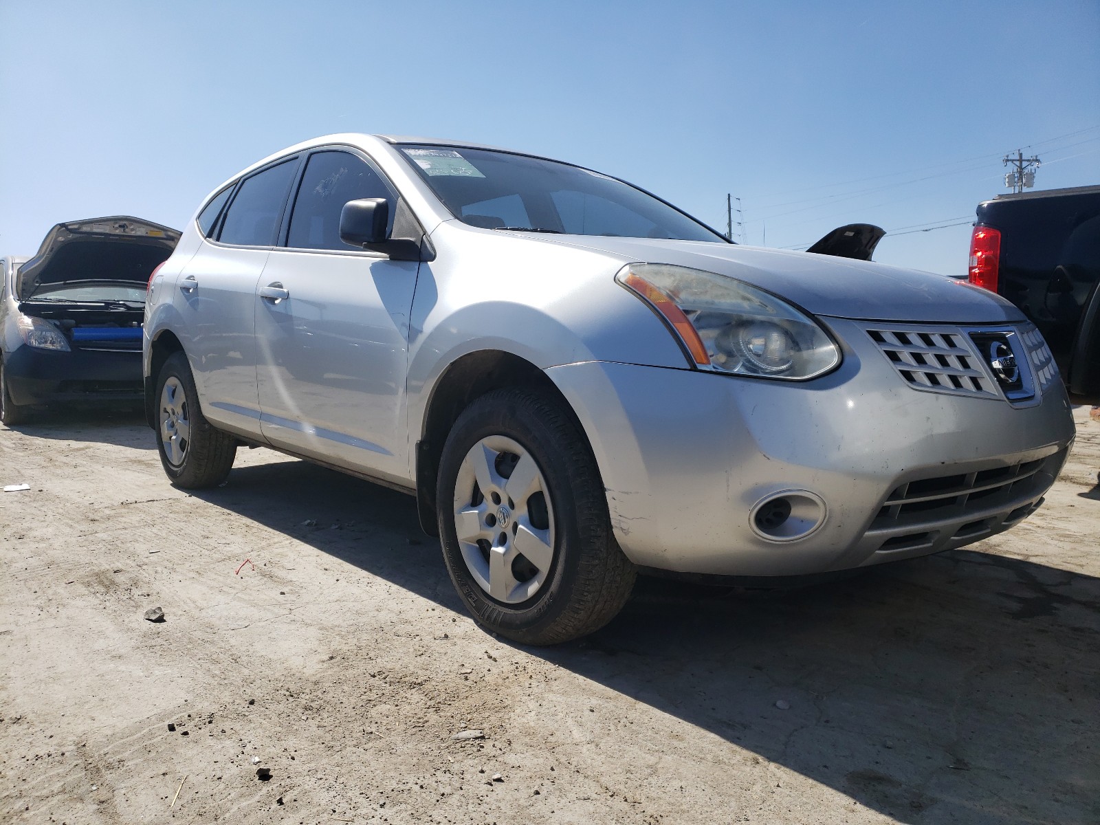 nissan rogue s 2008 jn8as58v78w143522