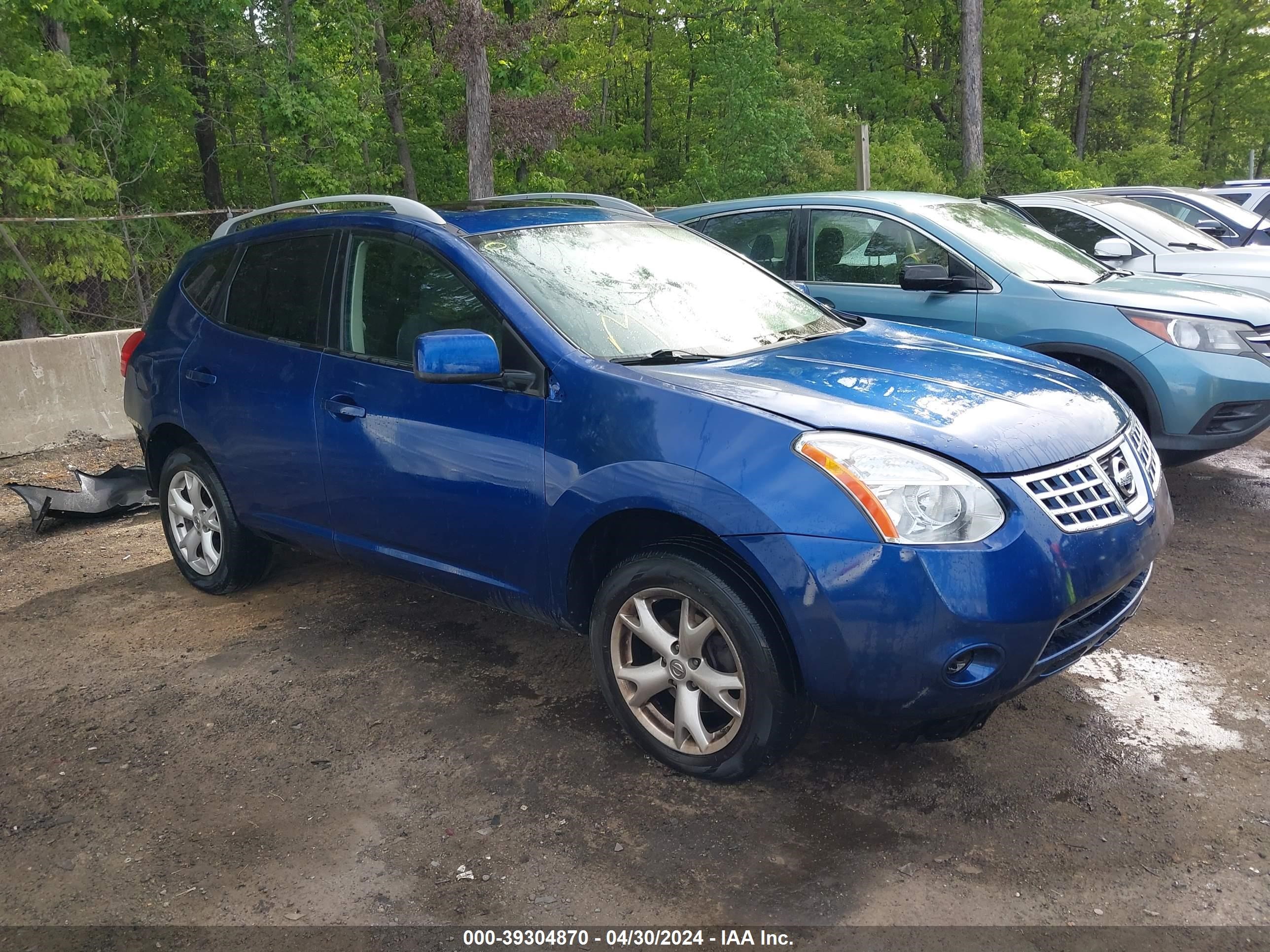 nissan rogue 2009 jn8as58v79w182693