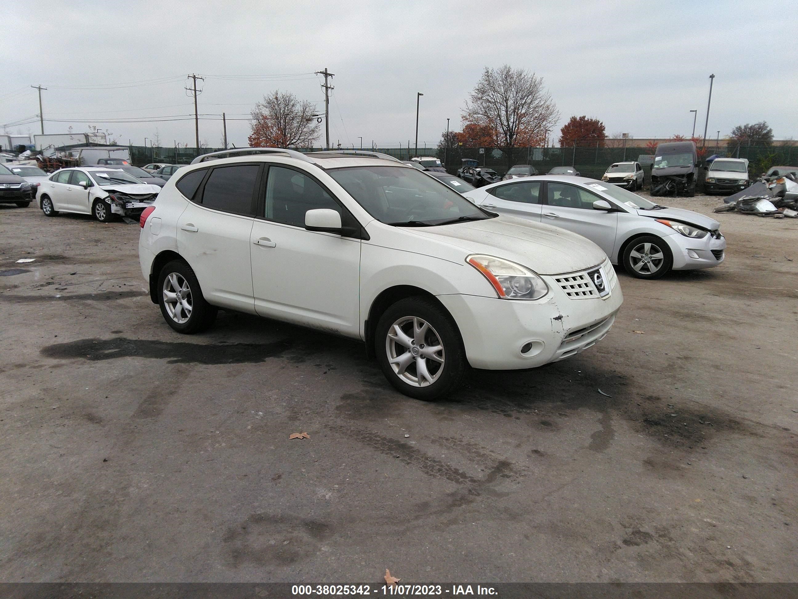 nissan rogue 2009 jn8as58v79w185061