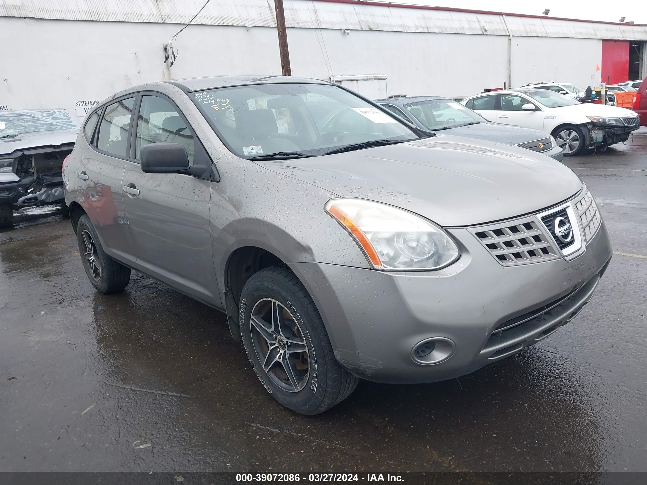 nissan rogue 2009 jn8as58v89w183187