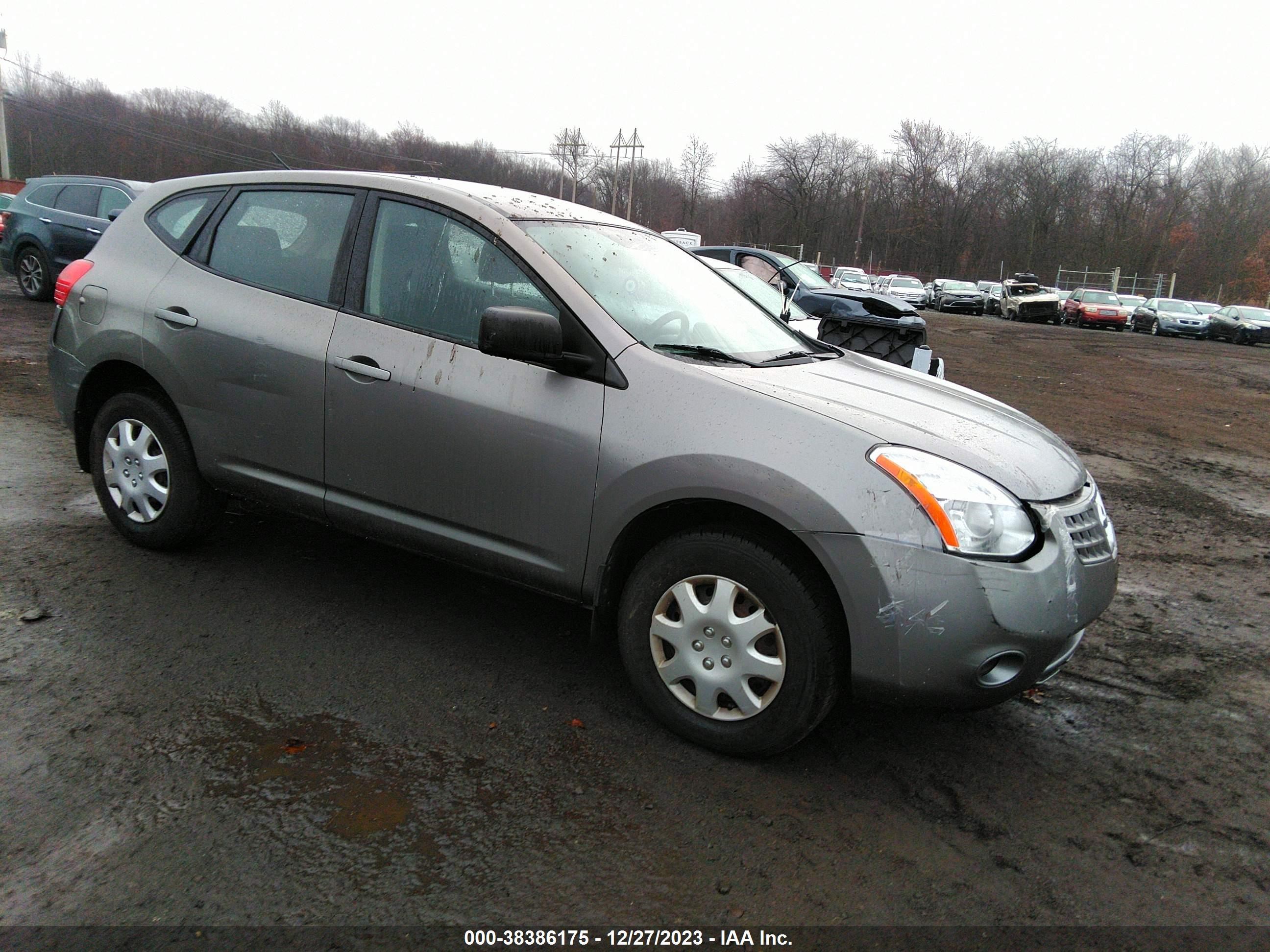 nissan rogue 2009 jn8as58v89w191970