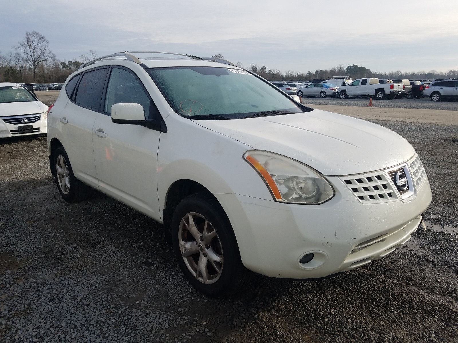 nissan rogue s 2008 jn8as58v98w127421