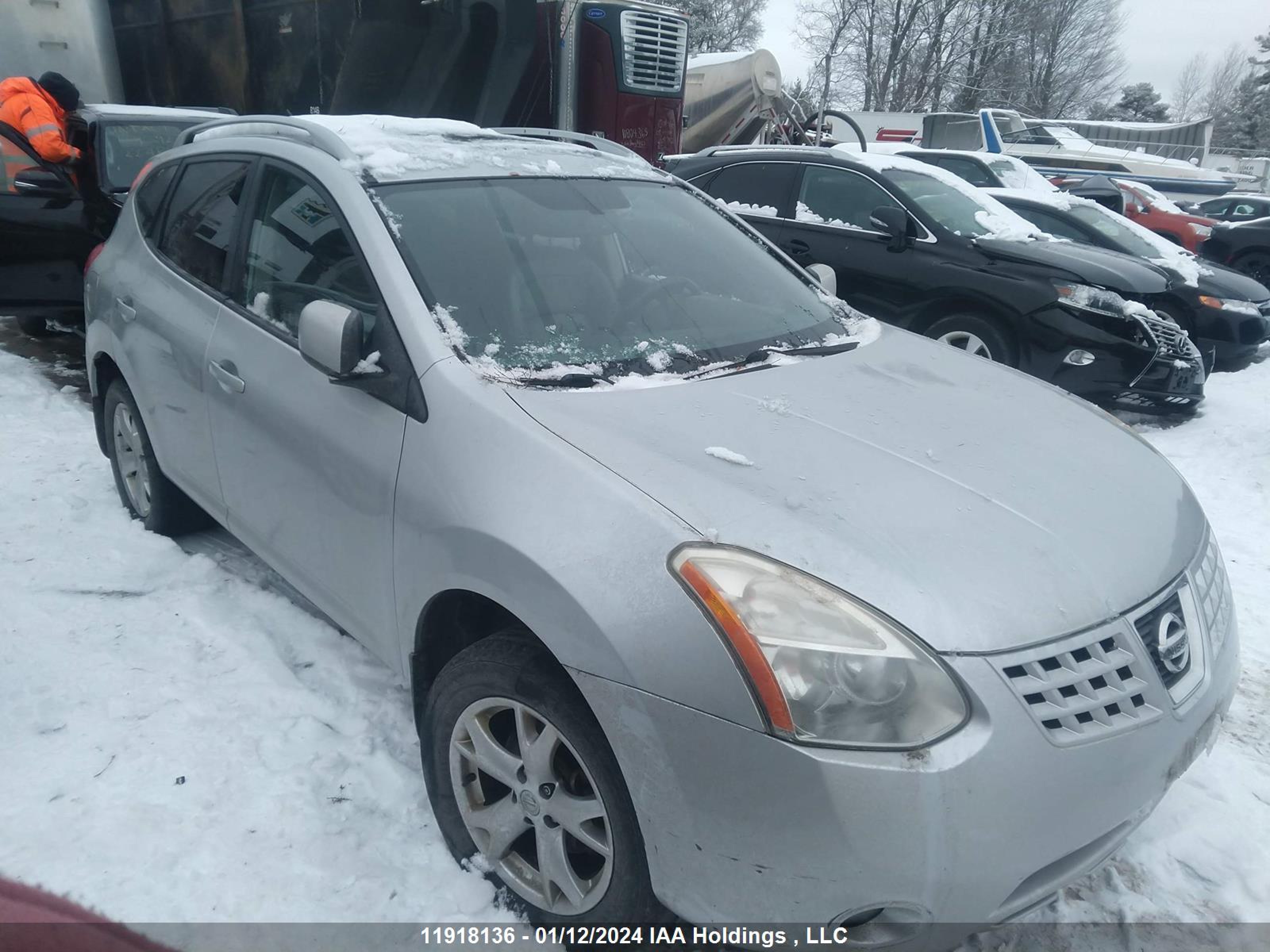 nissan rogue 2009 jn8as58v99w178841