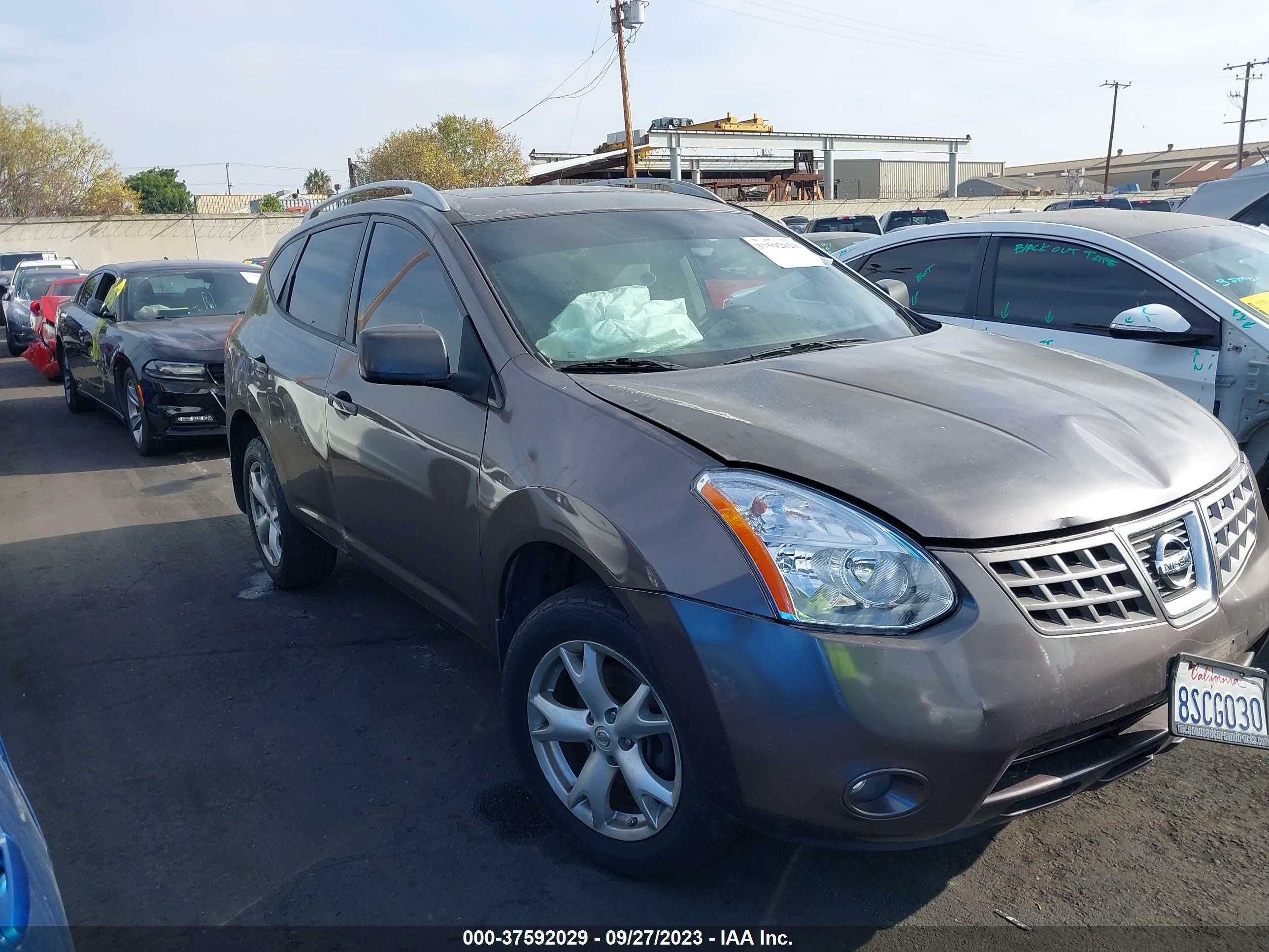 nissan rogue 2008 jn8as58vx8w403671