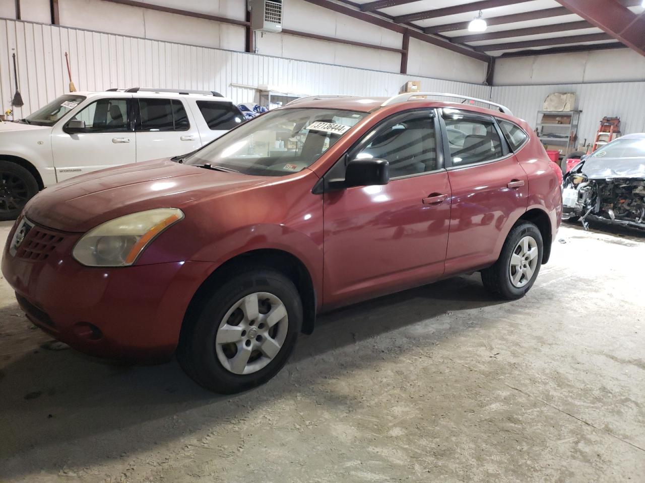 nissan rogue 2009 jn8as58vx9w191761