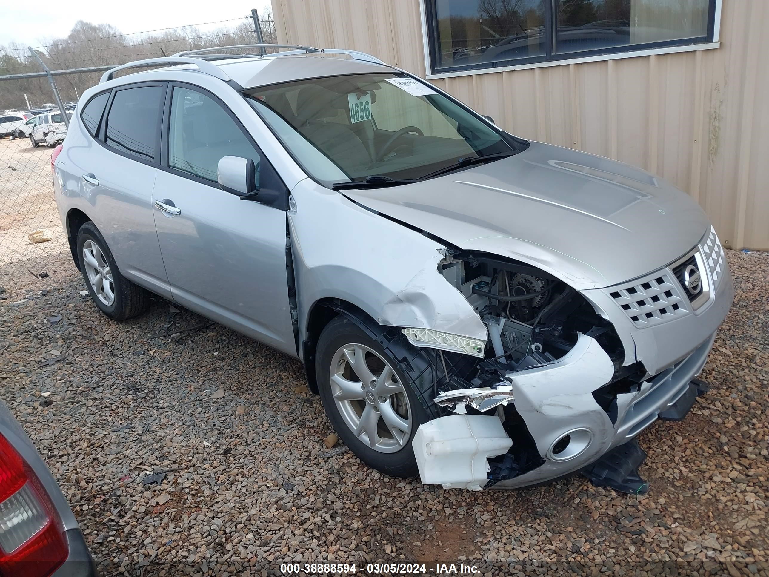 nissan rogue 2010 jn8as5mt0aw004567