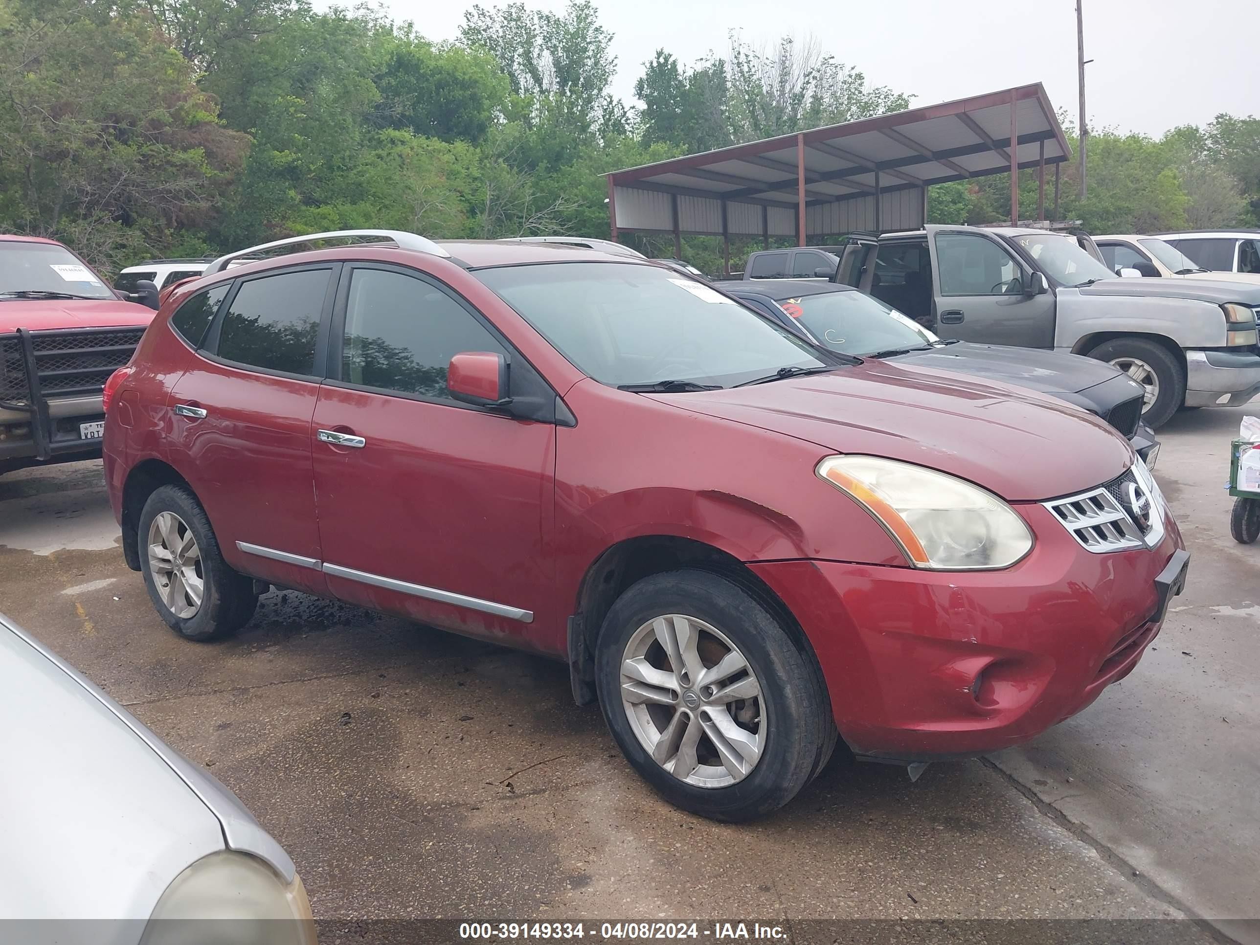 nissan rogue 2012 jn8as5mt1cw261143