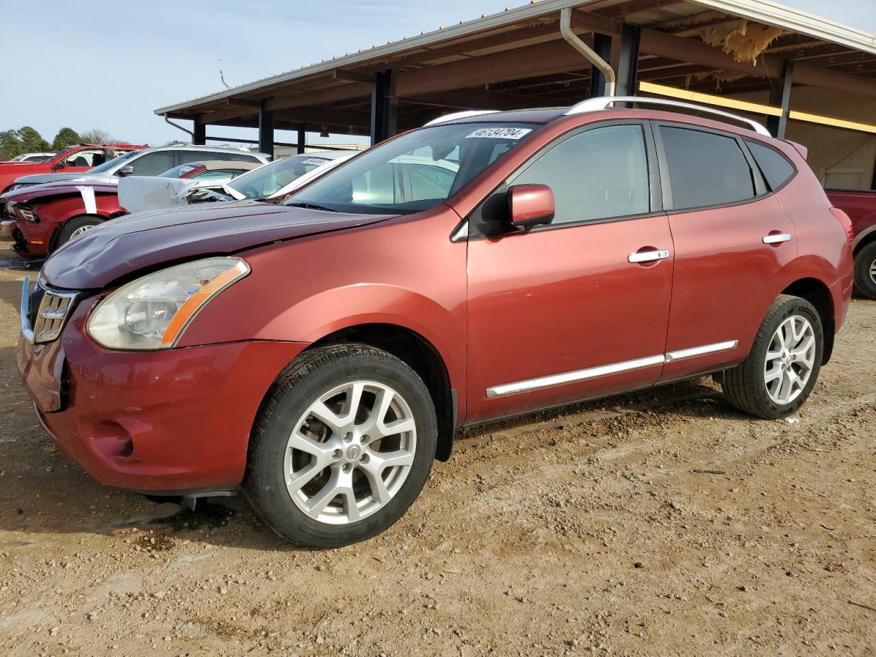 nissan rogue 2013 jn8as5mt1dw522496