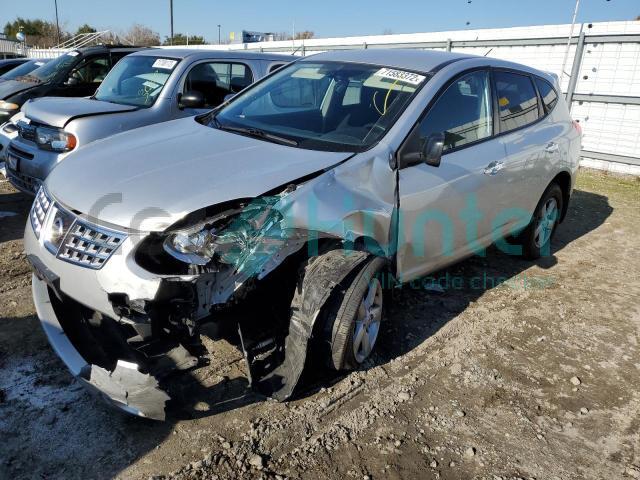 nissan rogue s 2010 jn8as5mt2aw020821