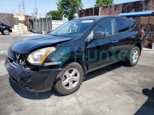 nissan rogue s 2010 jn8as5mt3aw026594