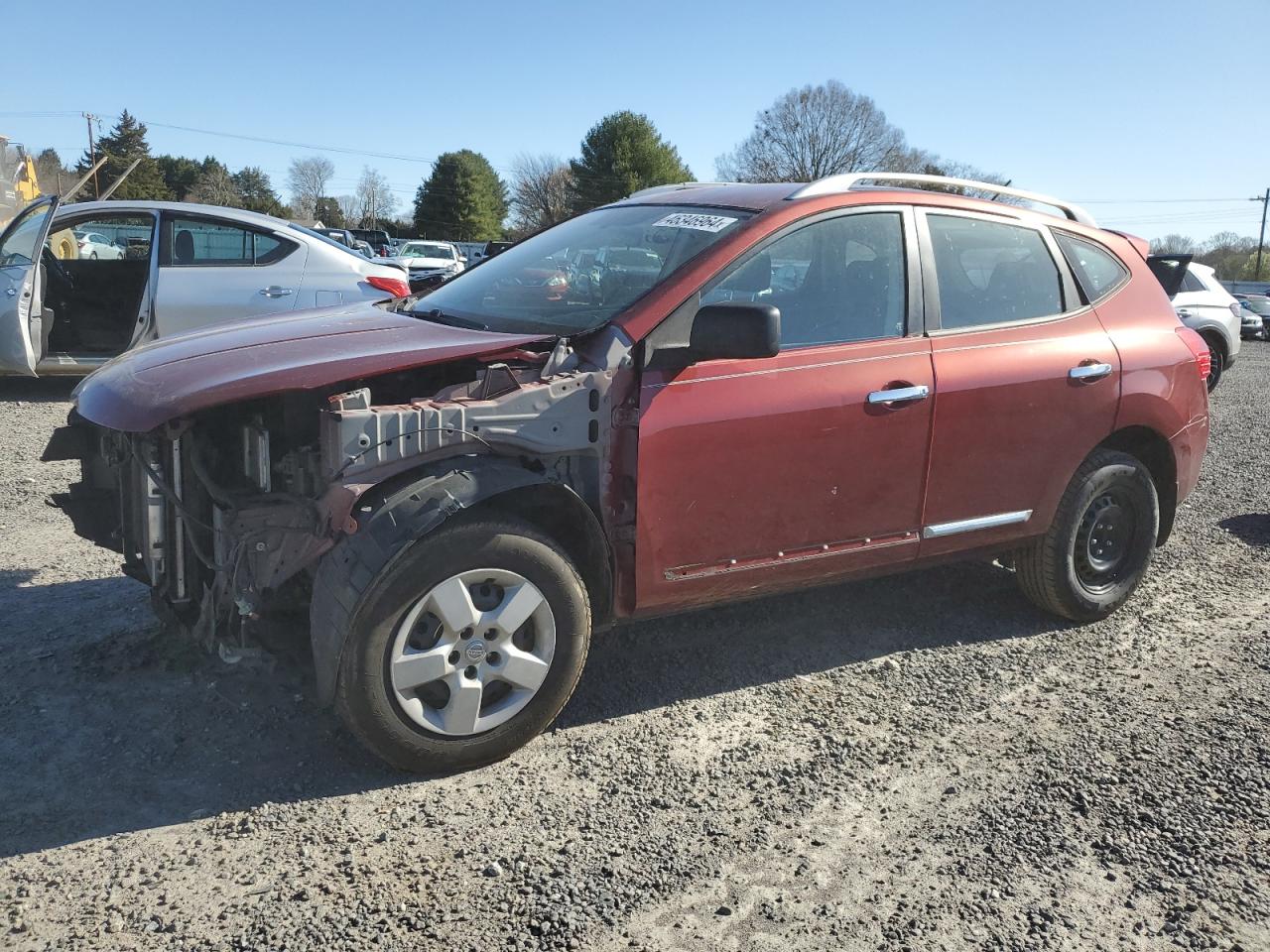 nissan rogue 2014 jn8as5mt3ew611889