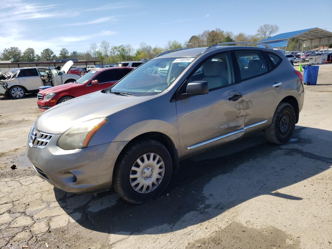 nissan rogue 2014 jn8as5mt5ew611344