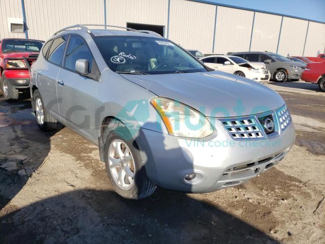 nissan rogue s 2010 jn8as5mt7aw010950