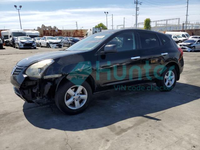 nissan rogue s 2010 jn8as5mt7aw019986