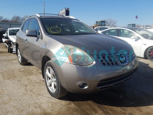 nissan rogue s 2010 jn8as5mt7aw021558