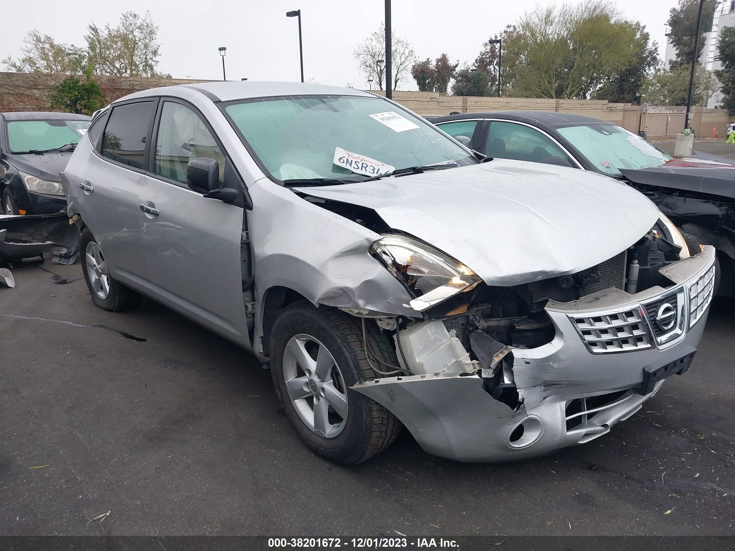 nissan rogue 2010 jn8as5mt7aw029322