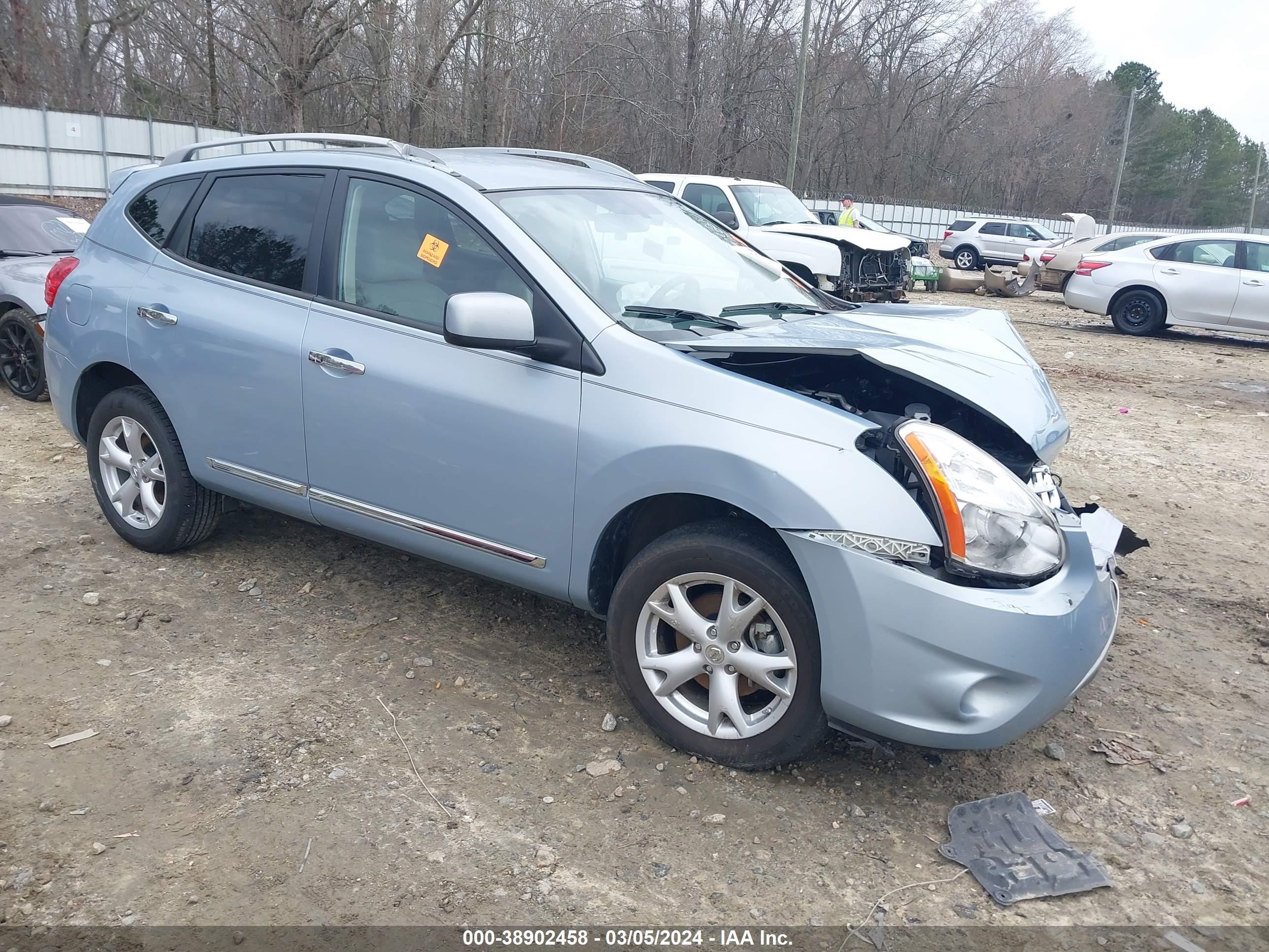 nissan rogue 2011 jn8as5mt7bw161708