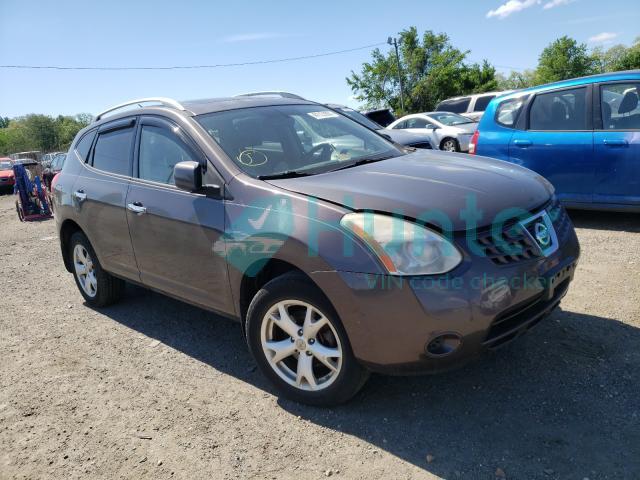 nissan rogue s 2010 jn8as5mt8aw002551