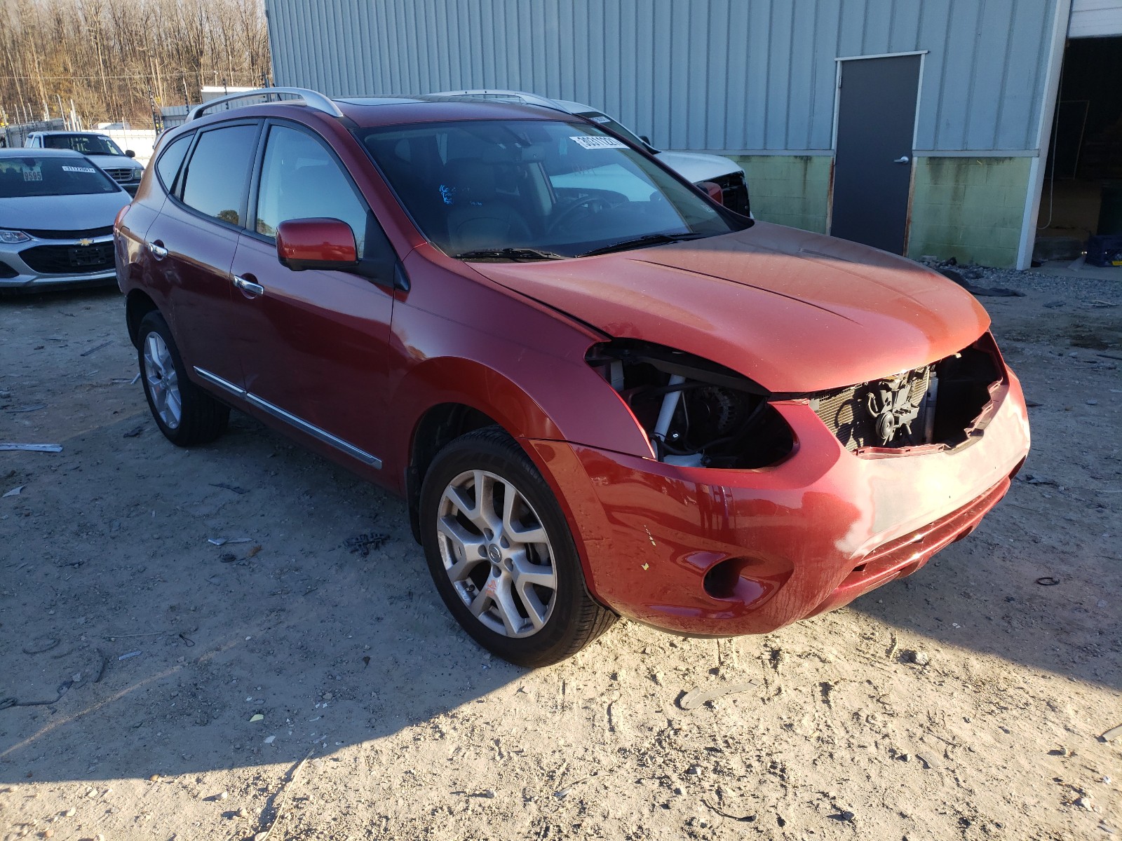 nissan rogue s 2013 jn8as5mt8dw010699