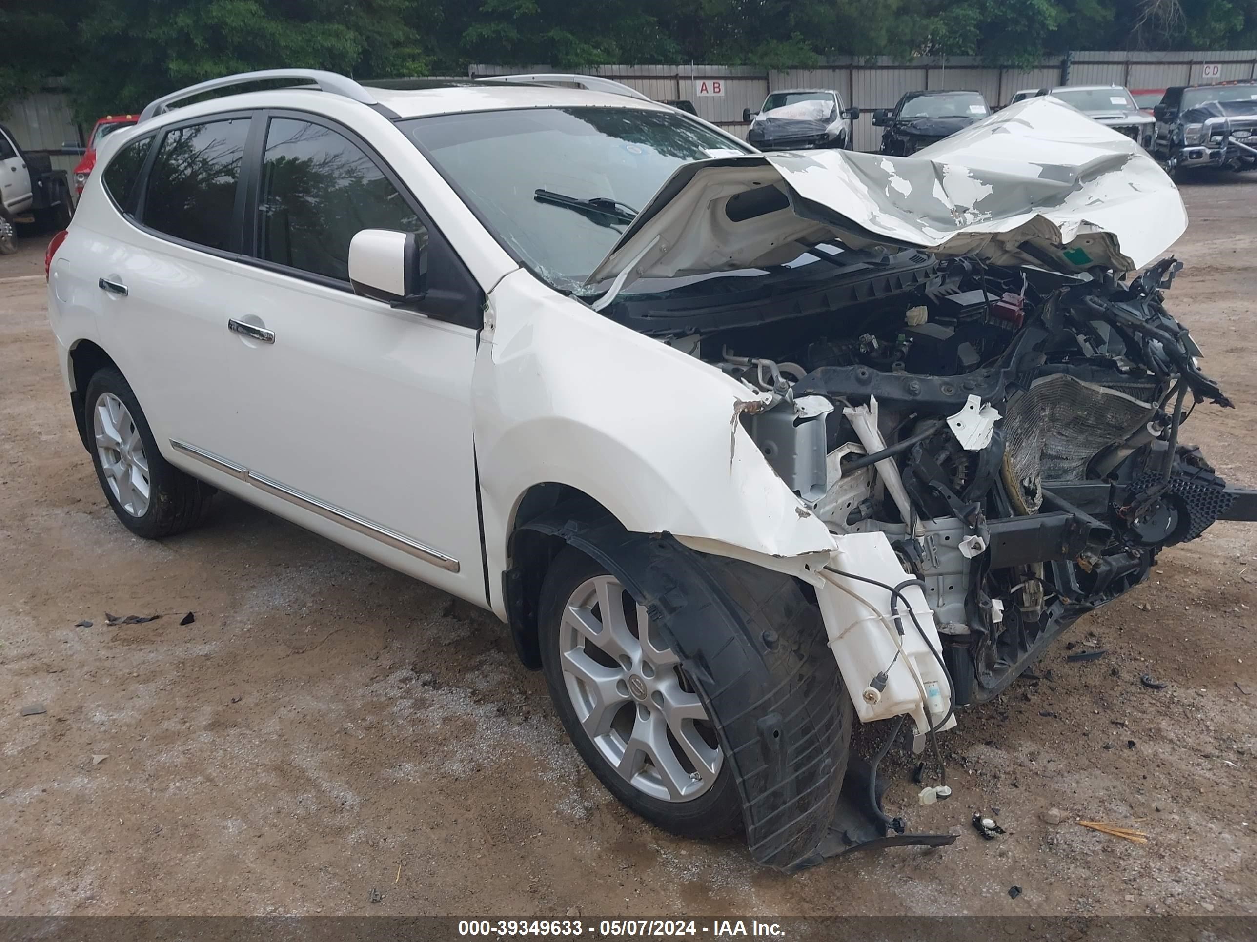 nissan rogue 2013 jn8as5mt8dw538467