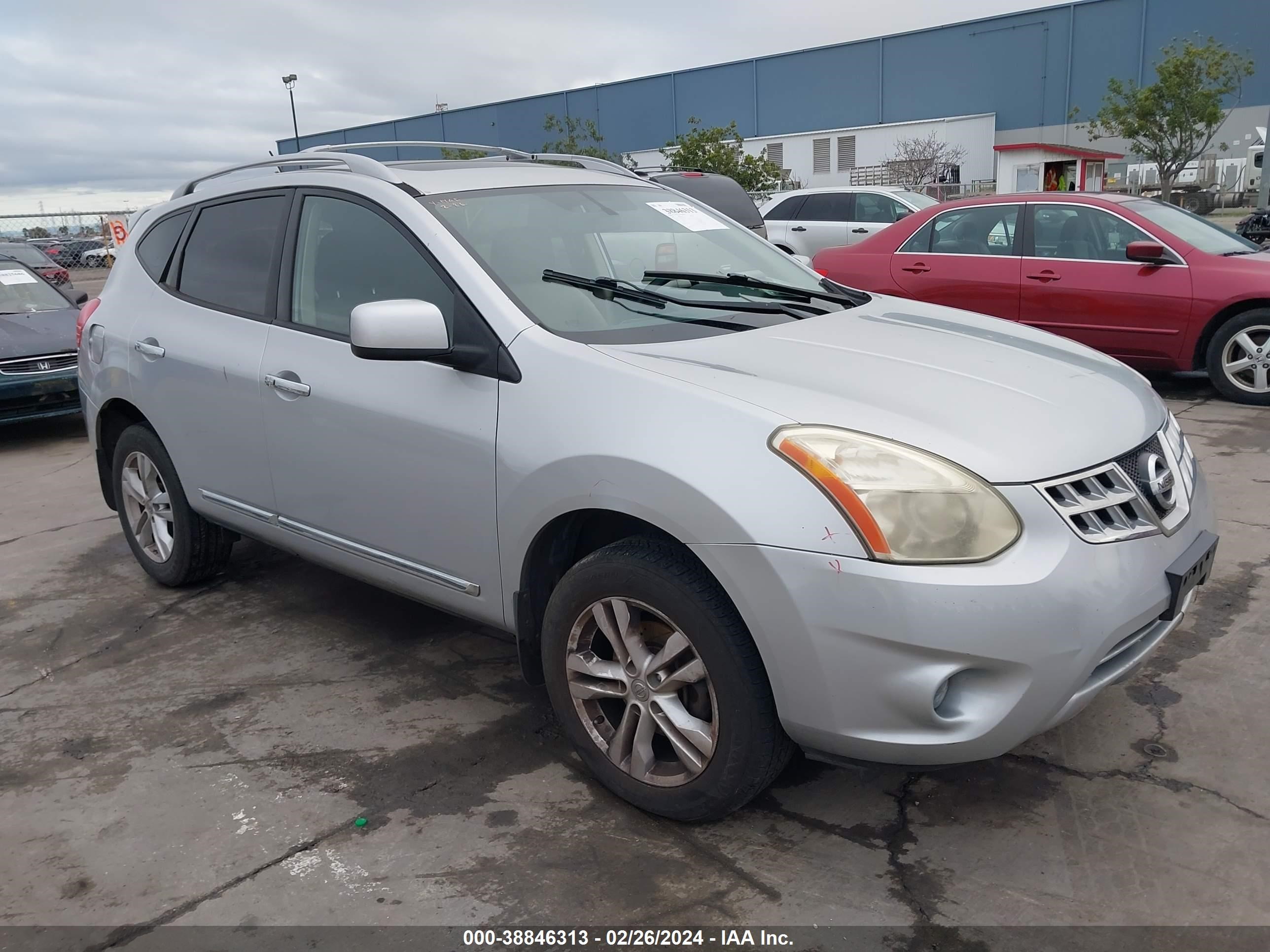 nissan rogue 2012 jn8as5mtxcw607027