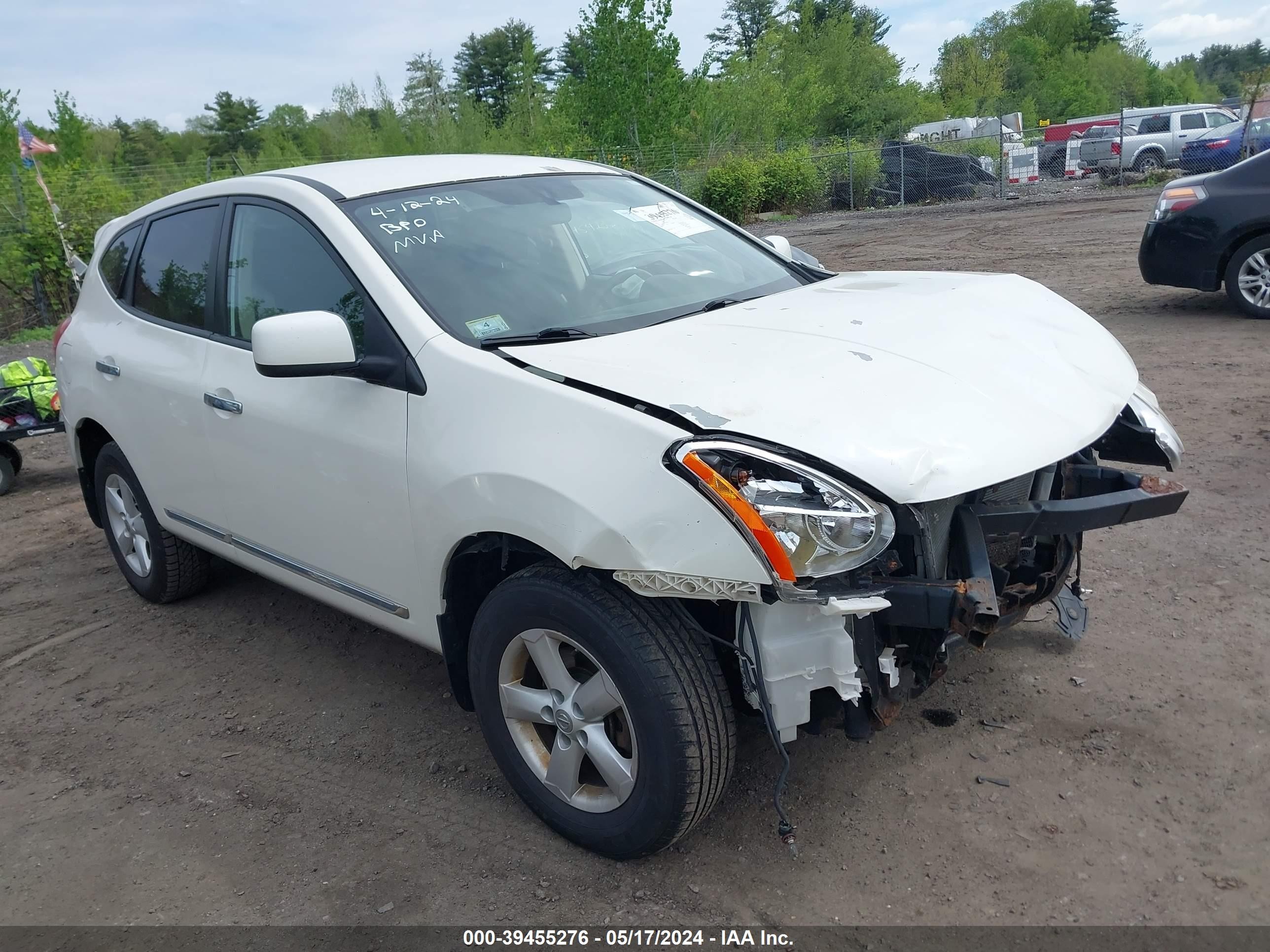 nissan rogue 2013 jn8as5mv0dw664243