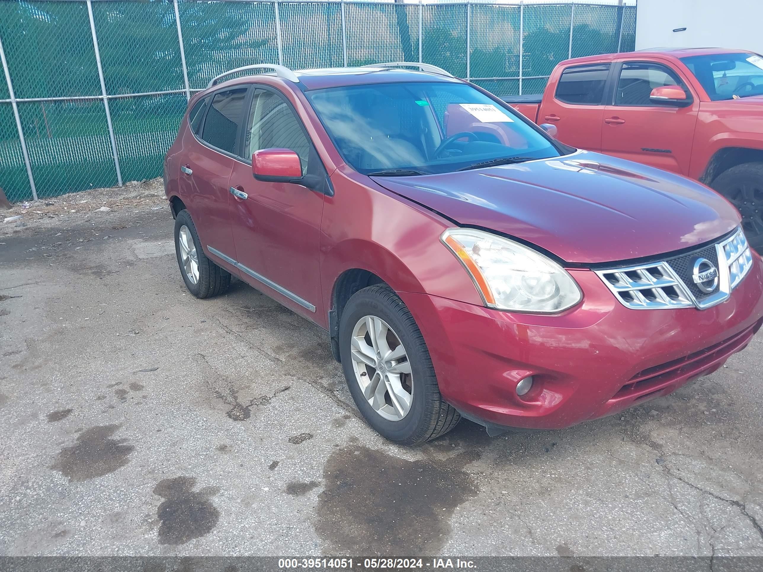 nissan rogue 2013 jn8as5mv3dw634914