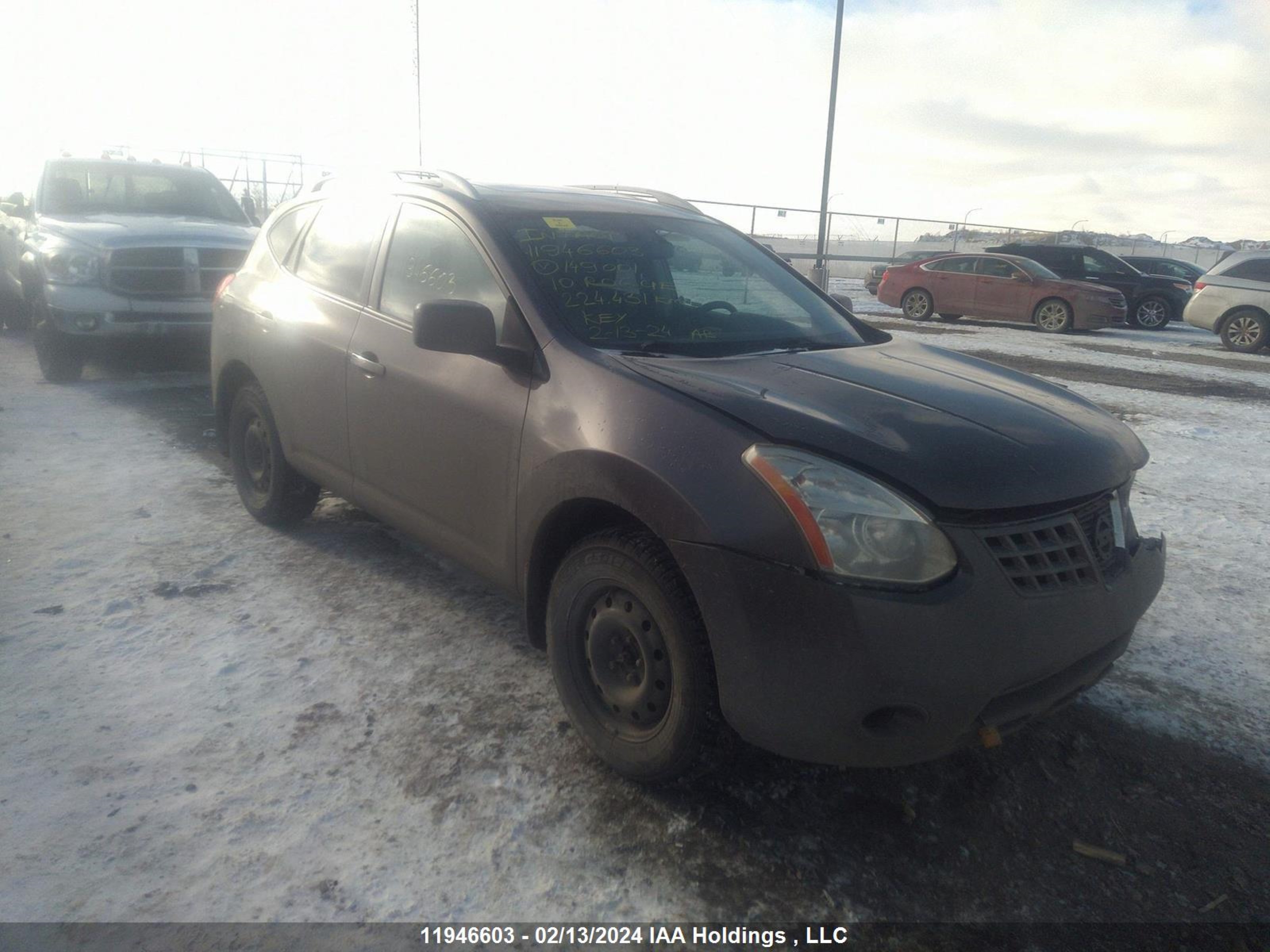 nissan rogue 2010 jn8as5mv4aw149001