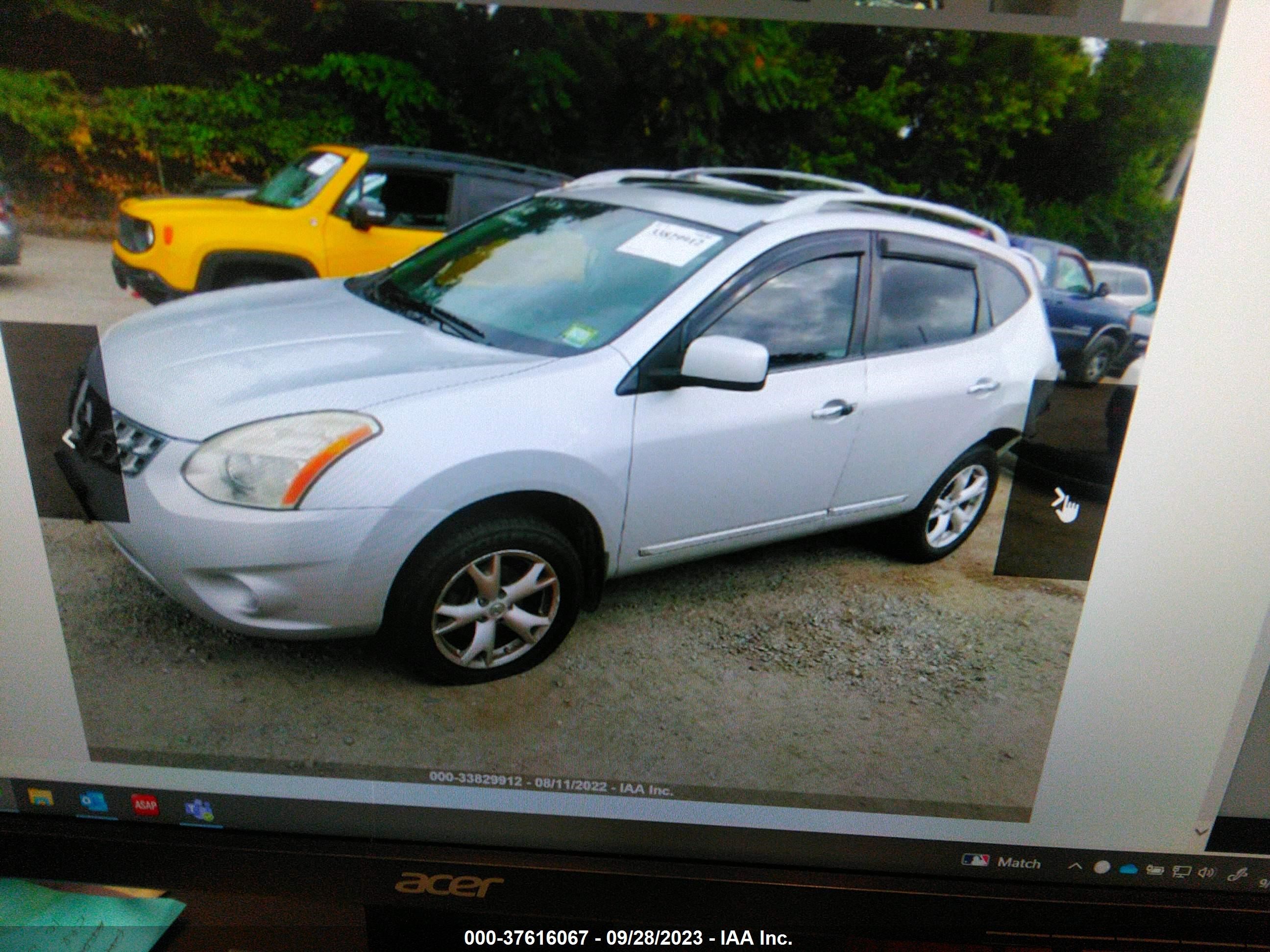 nissan rogue 2011 jn8as5mv4bw670012