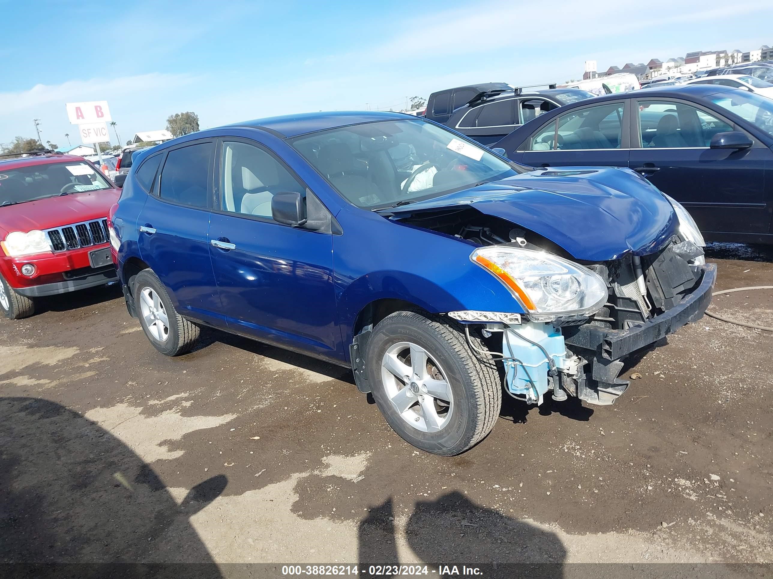 nissan rogue 2010 jn8as5mv5aw123331