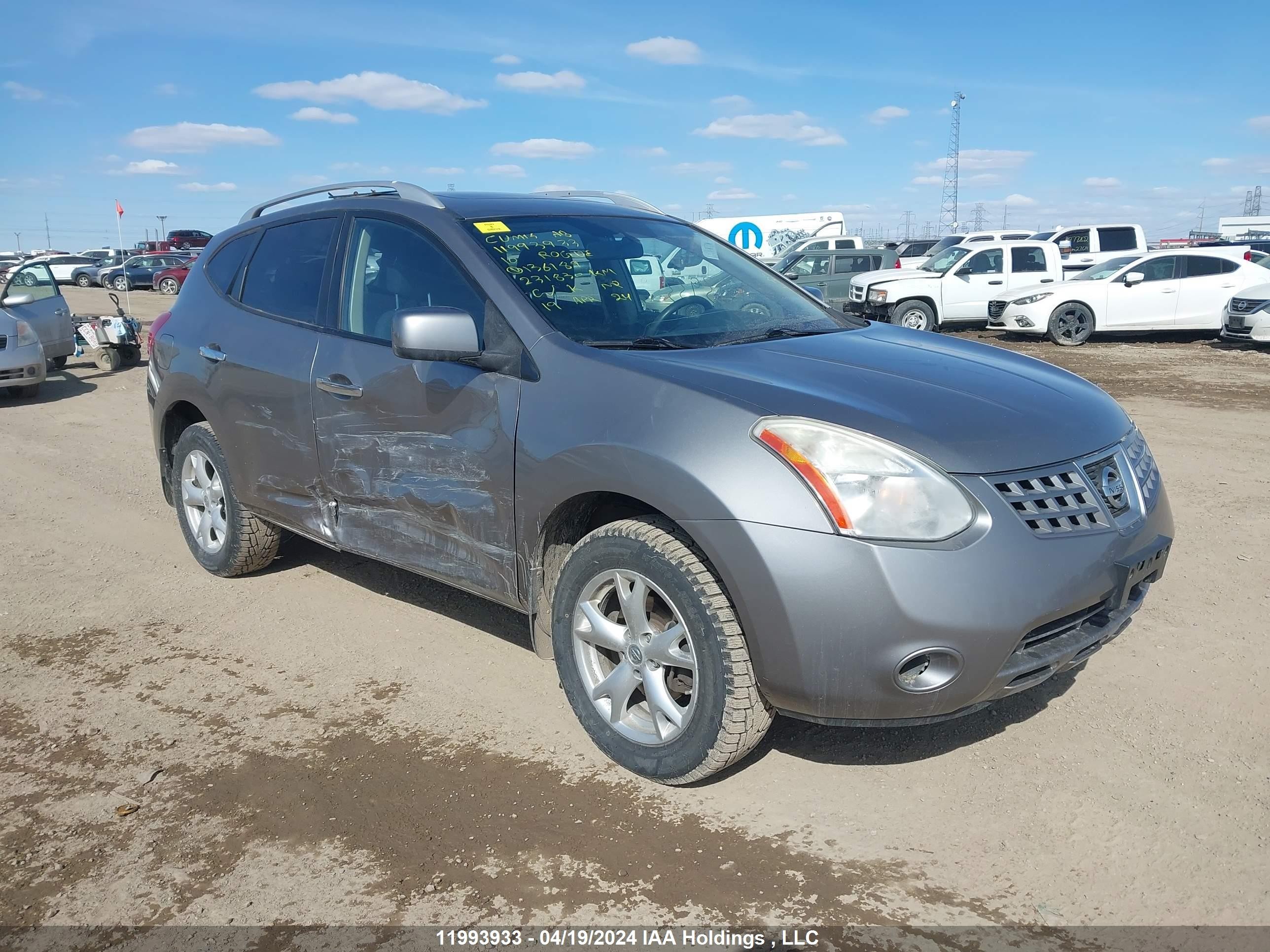 nissan rogue 2010 jn8as5mv5aw136189