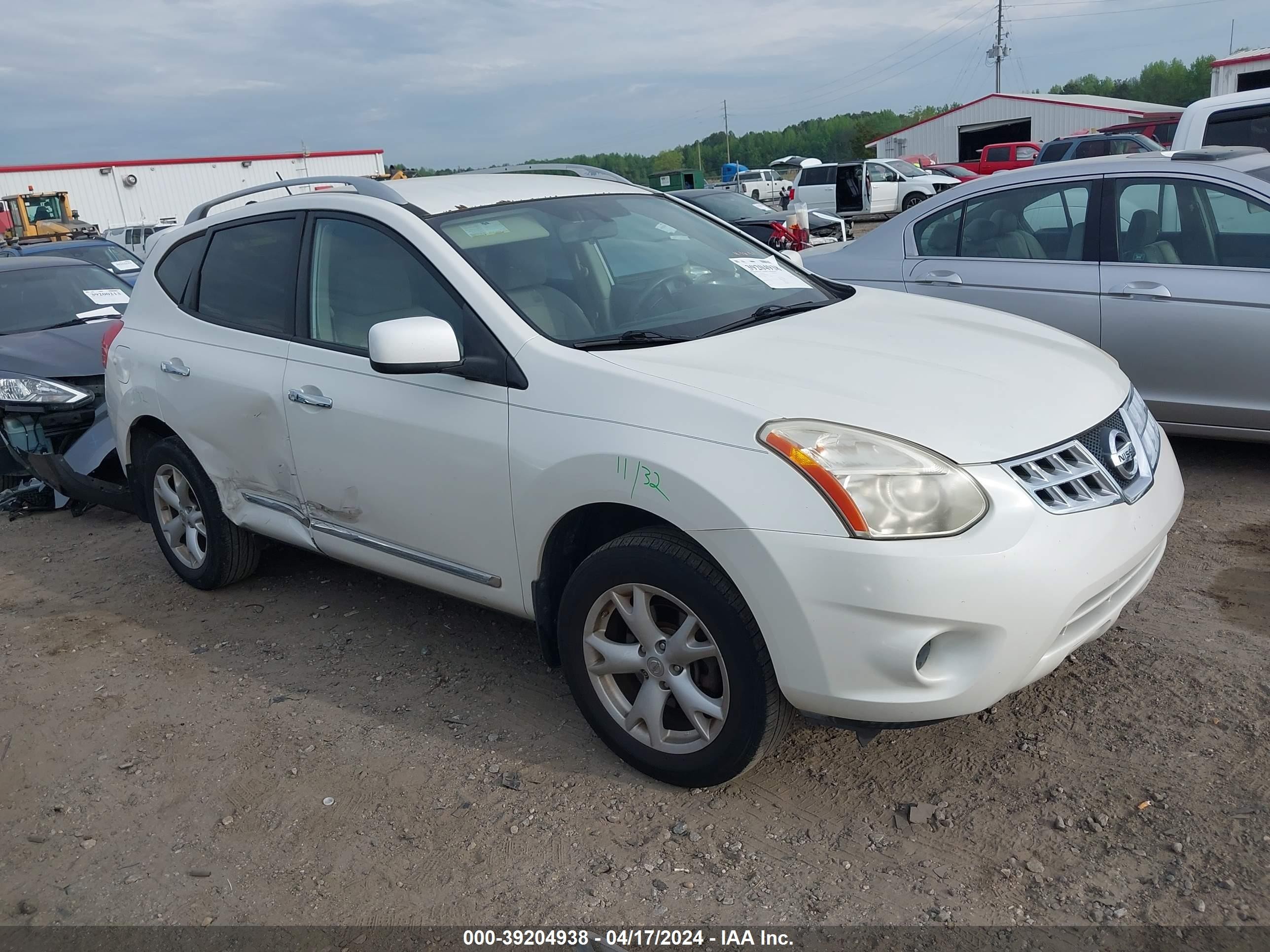 nissan rogue 2011 jn8as5mv5bw261047