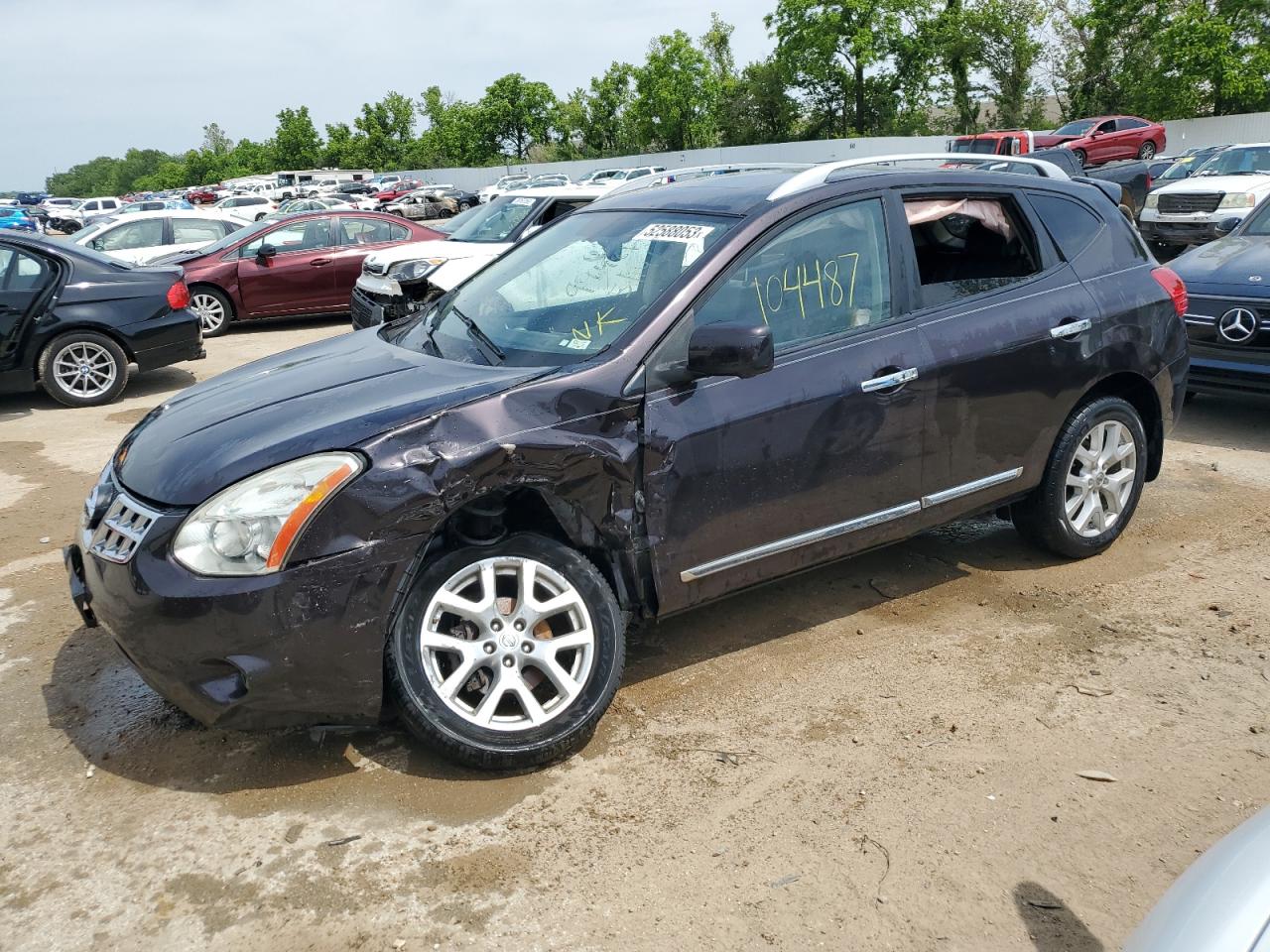 nissan rogue 2013 jn8as5mv5dw108641