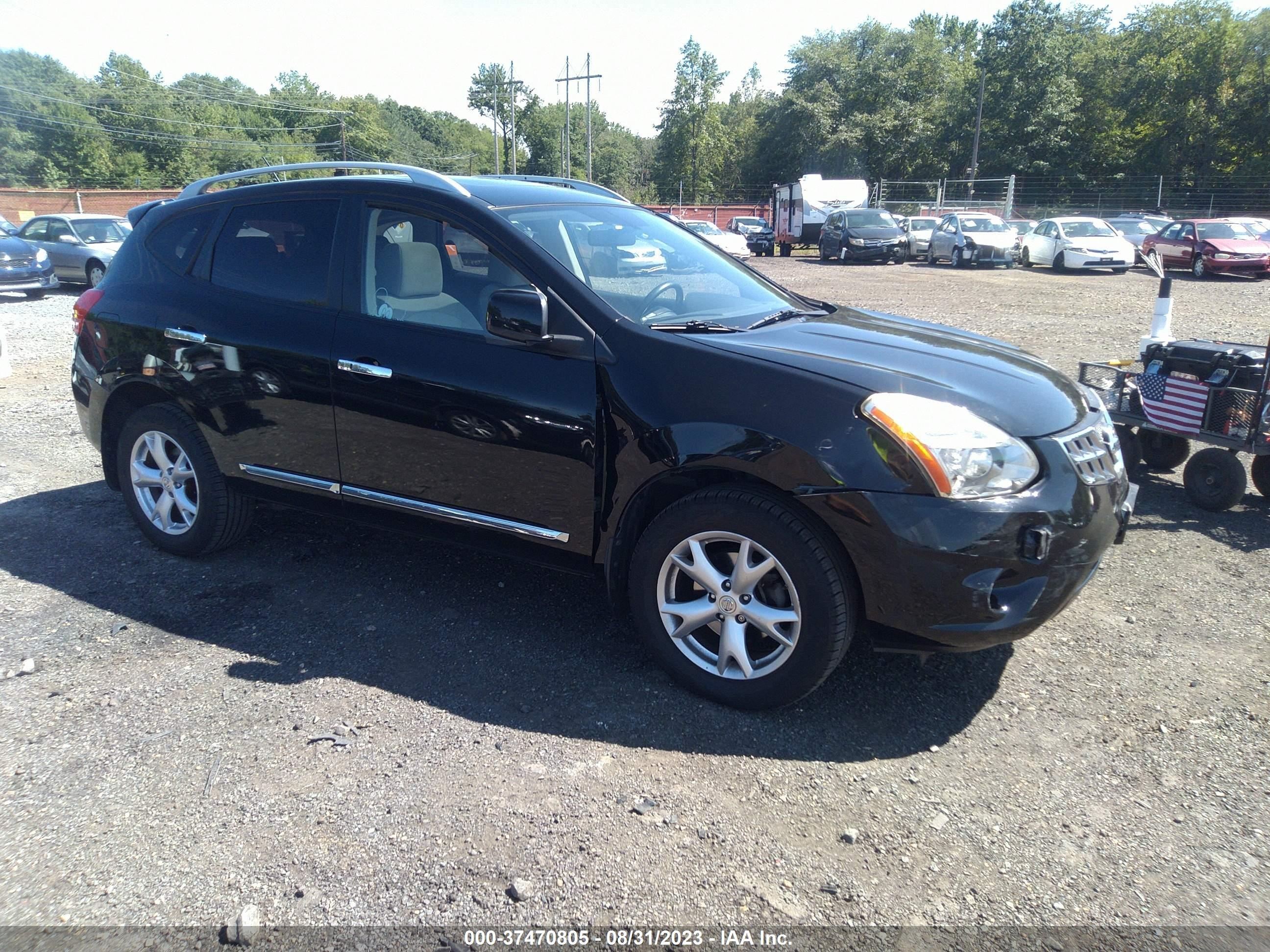 nissan rogue 2011 jn8as5mv6bw668410