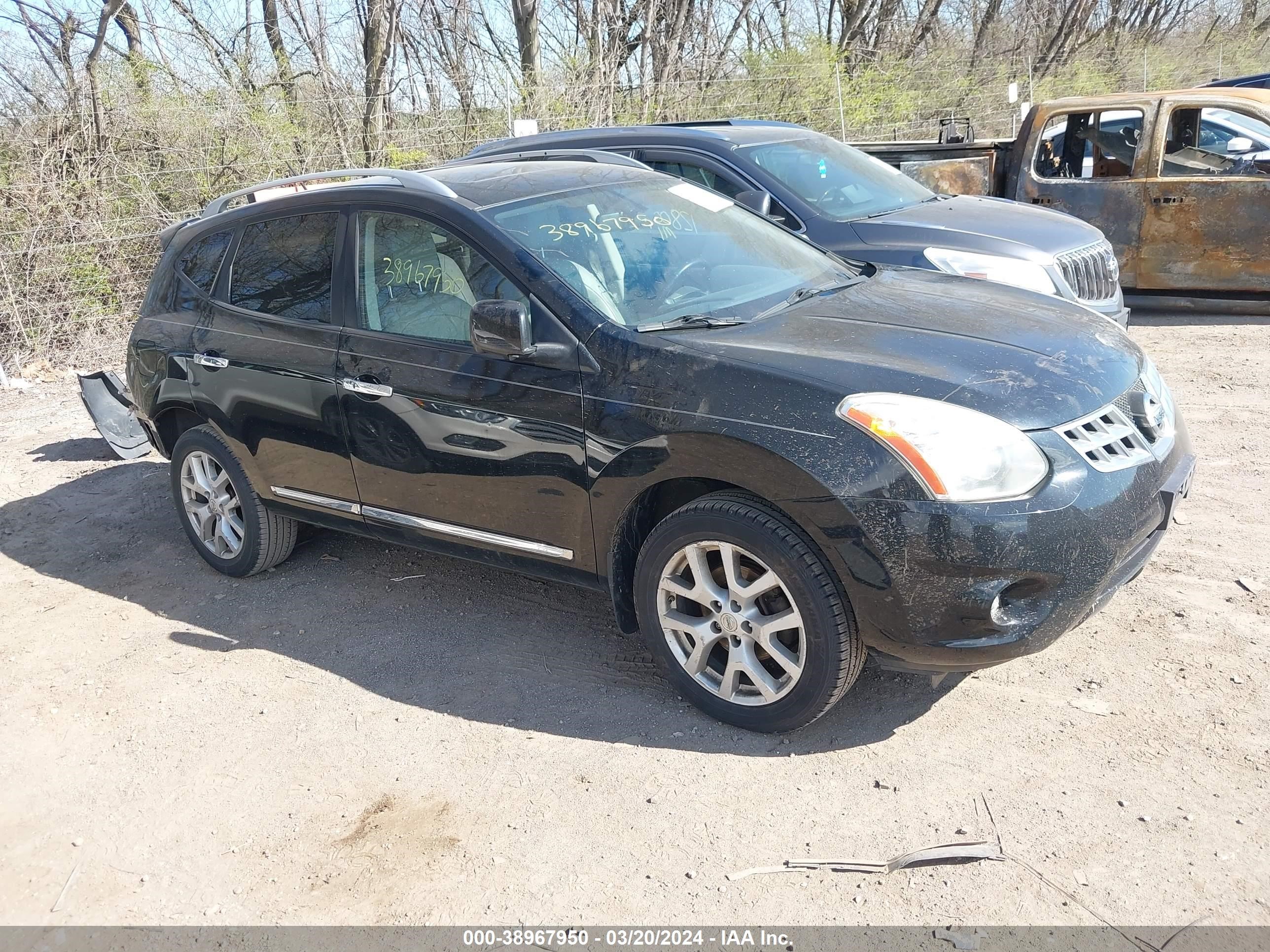 nissan rogue 2013 jn8as5mv6dw618657