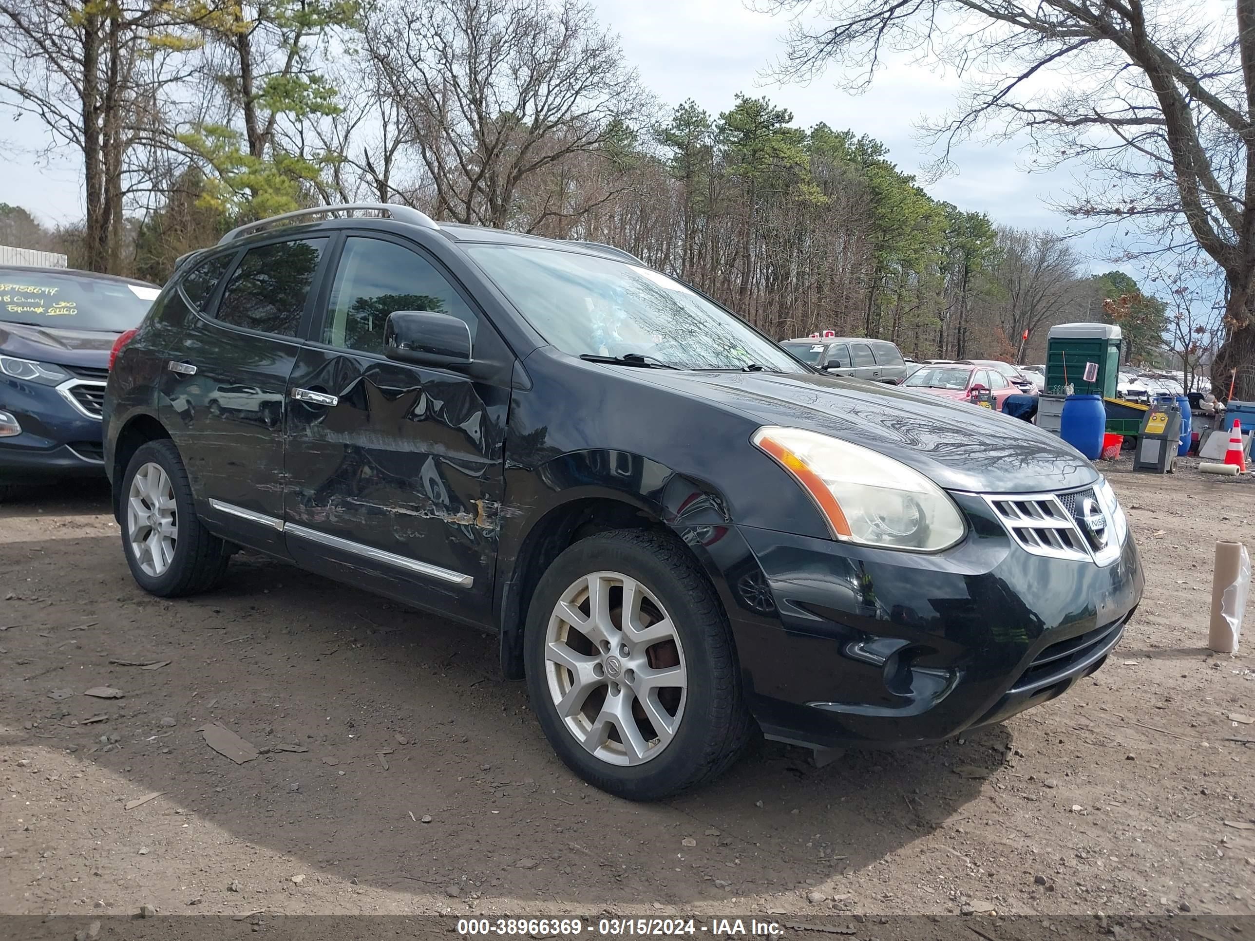 nissan rogue 2011 jn8as5mv7bw313326