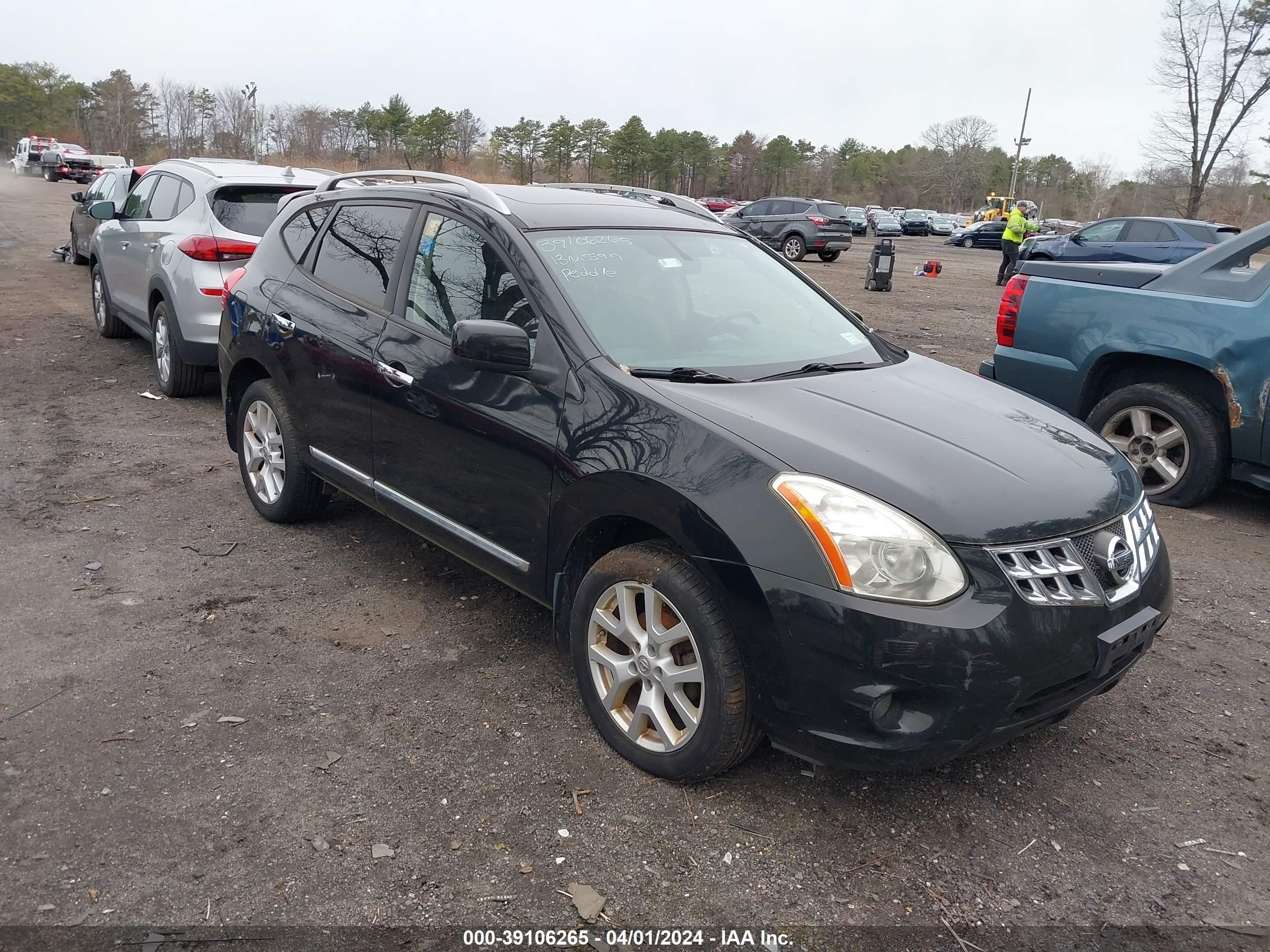 nissan rogue 2013 jn8as5mv7dw118765