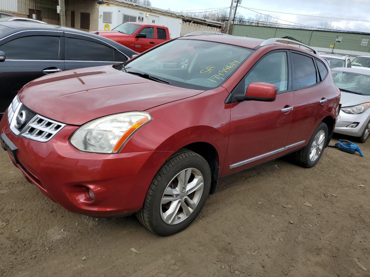 nissan rogue 2013 jn8as5mv7dw627786