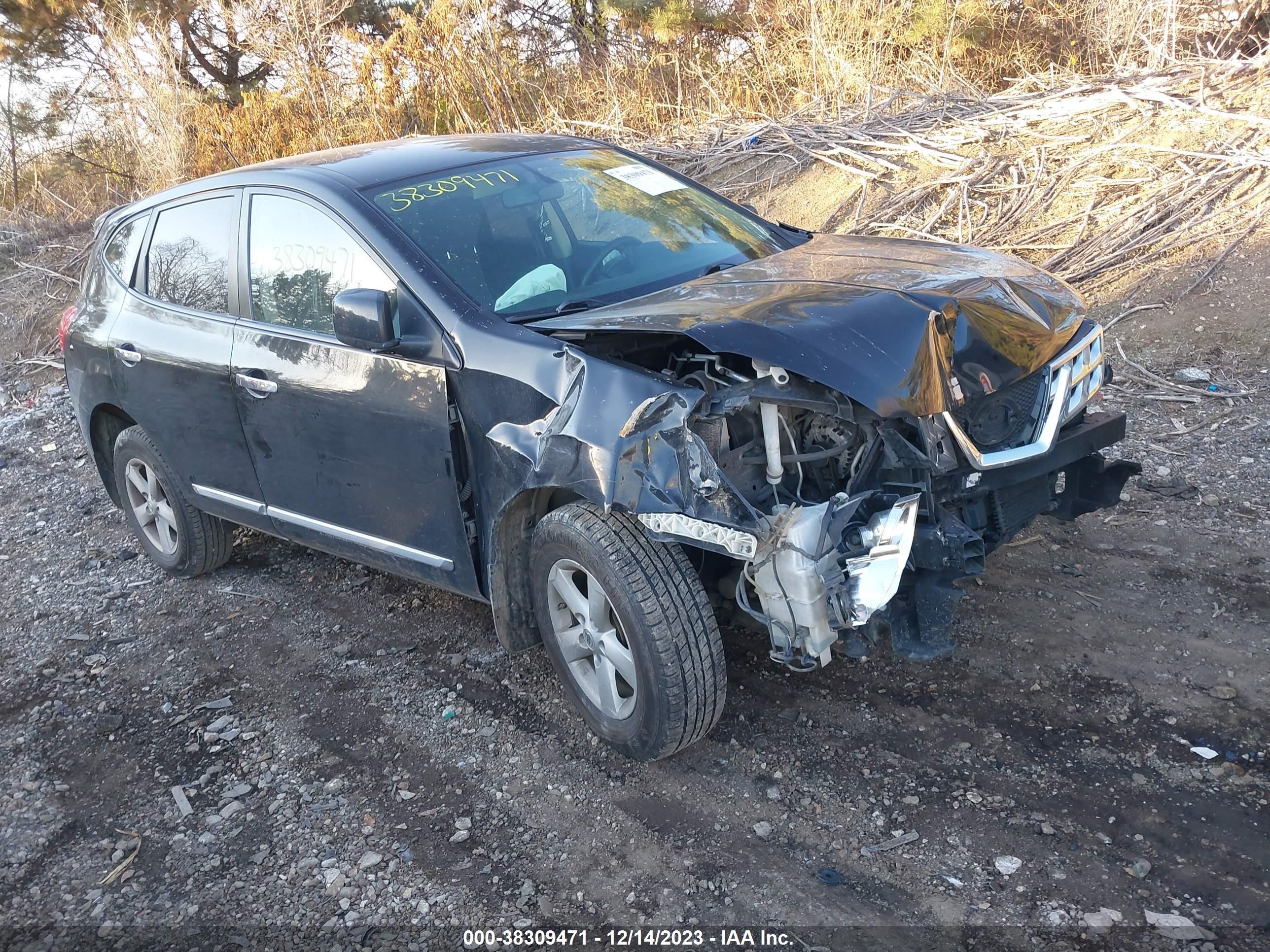 nissan rogue 2013 jn8as5mv7dw662098