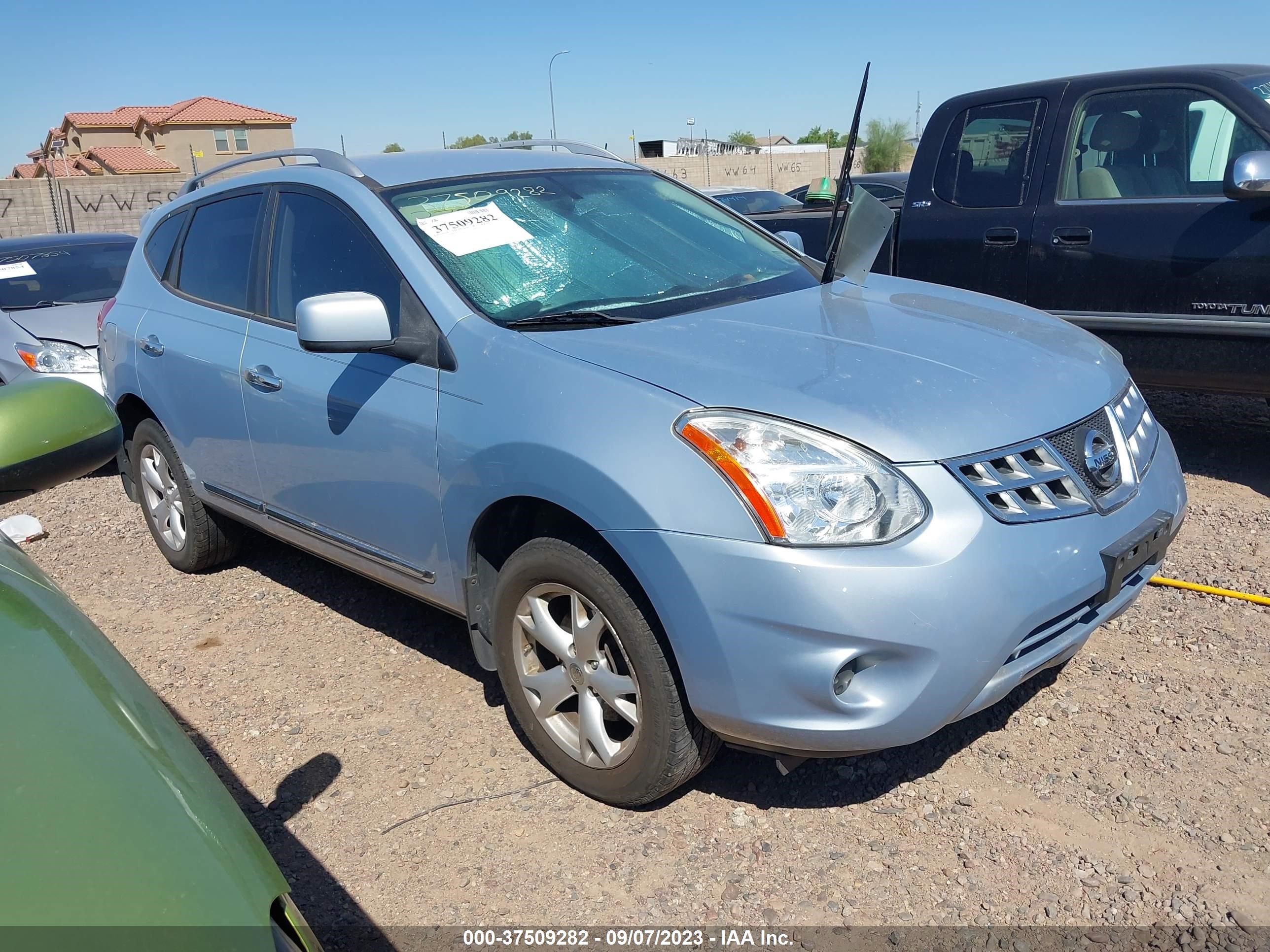 nissan rogue 2011 jn8as5mv9bw263139