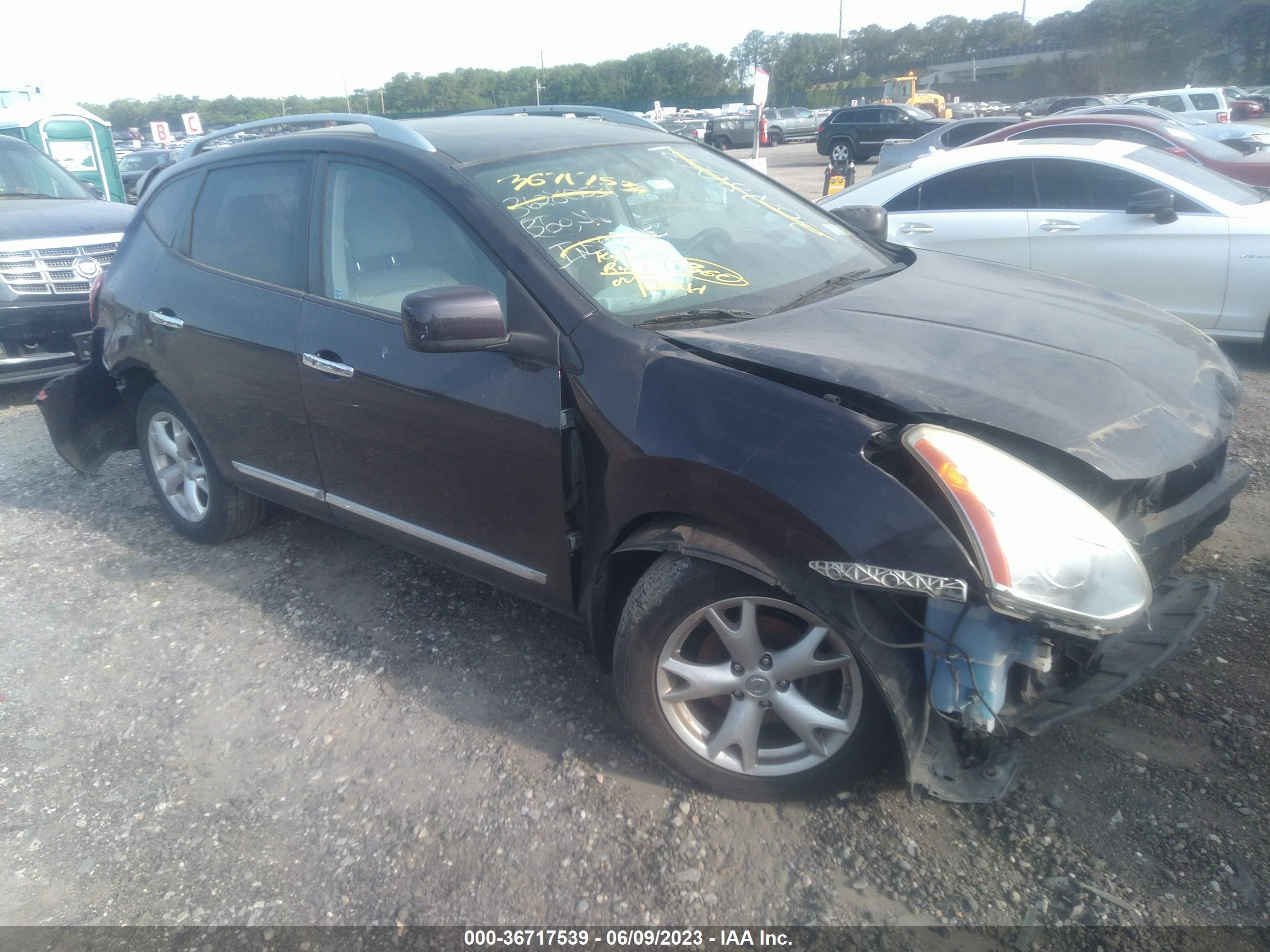 nissan rogue 2011 jn8as5mv9bw277638