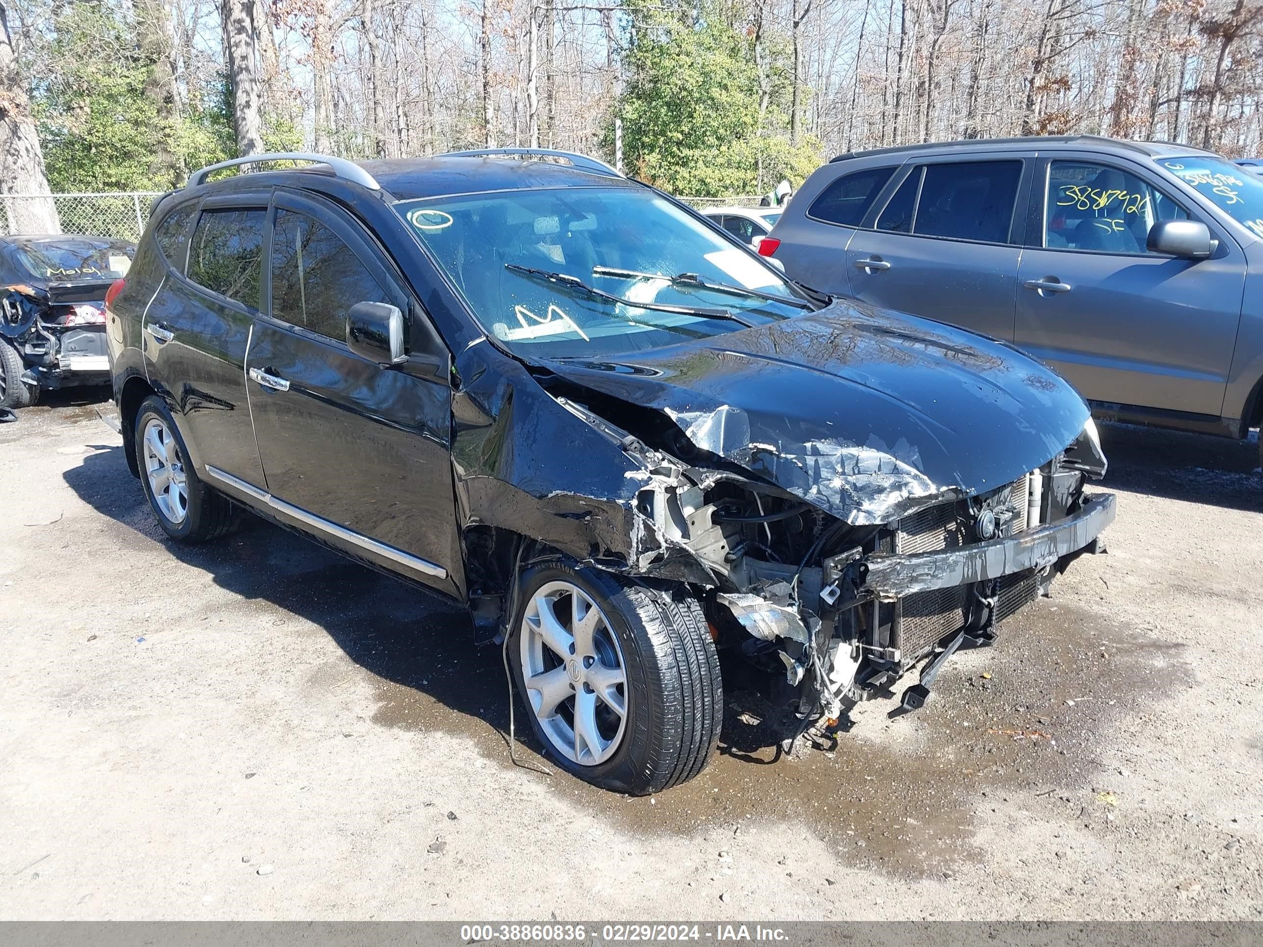 nissan rogue 2011 jn8as5mv9bw304692