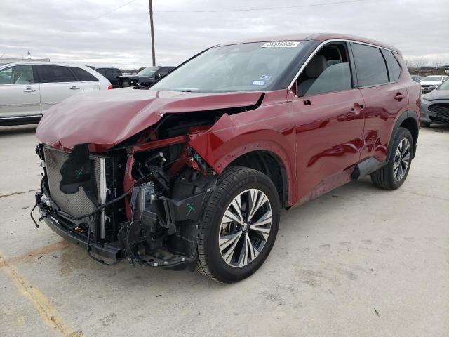 nissan rogue sv 2021 jn8at3ba0mw003801