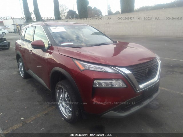 nissan rogue 2021 jn8at3ba1mw003595